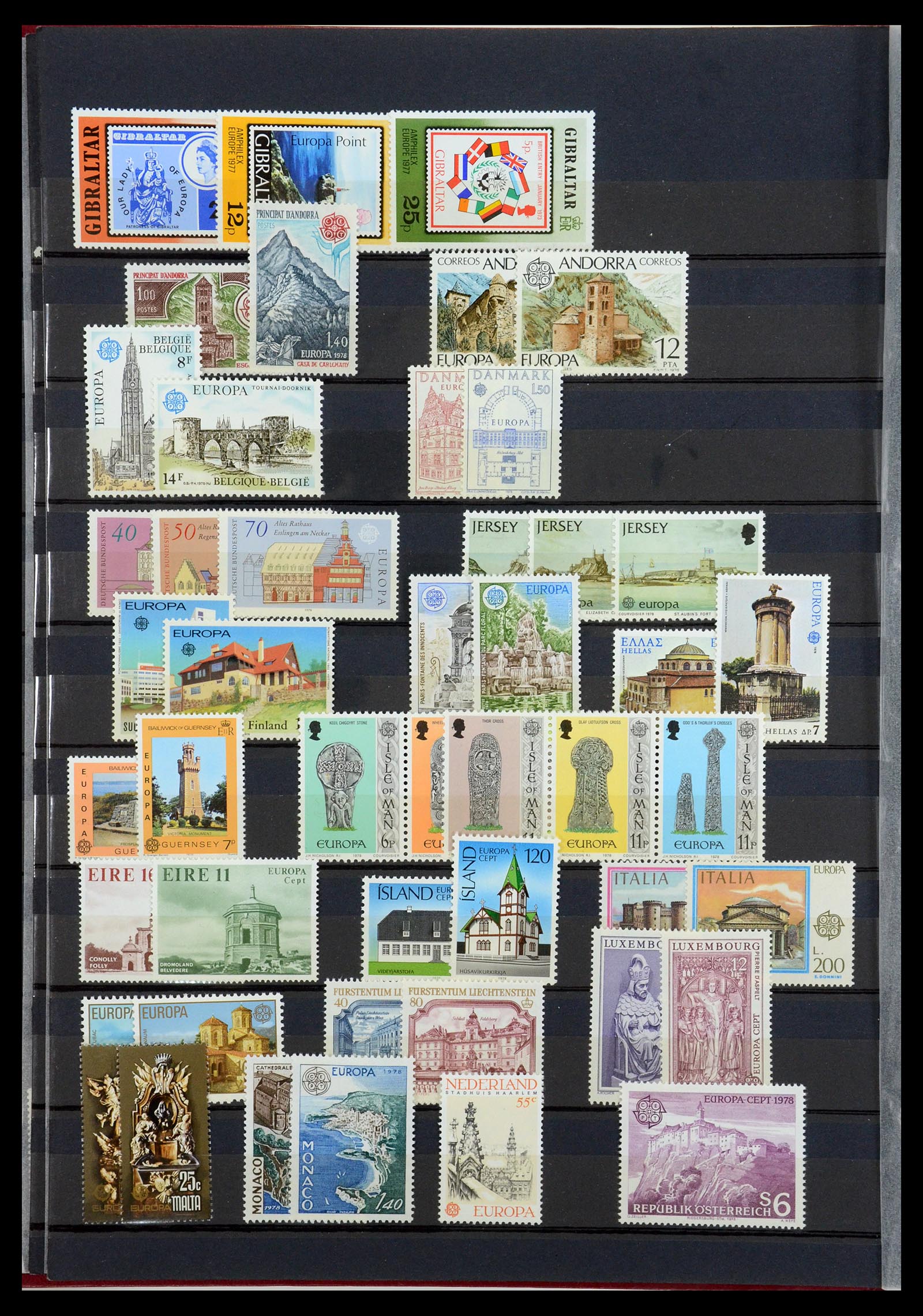35416 008 - Postzegelverzameling 35416 Europa CEPT 1956-2008.