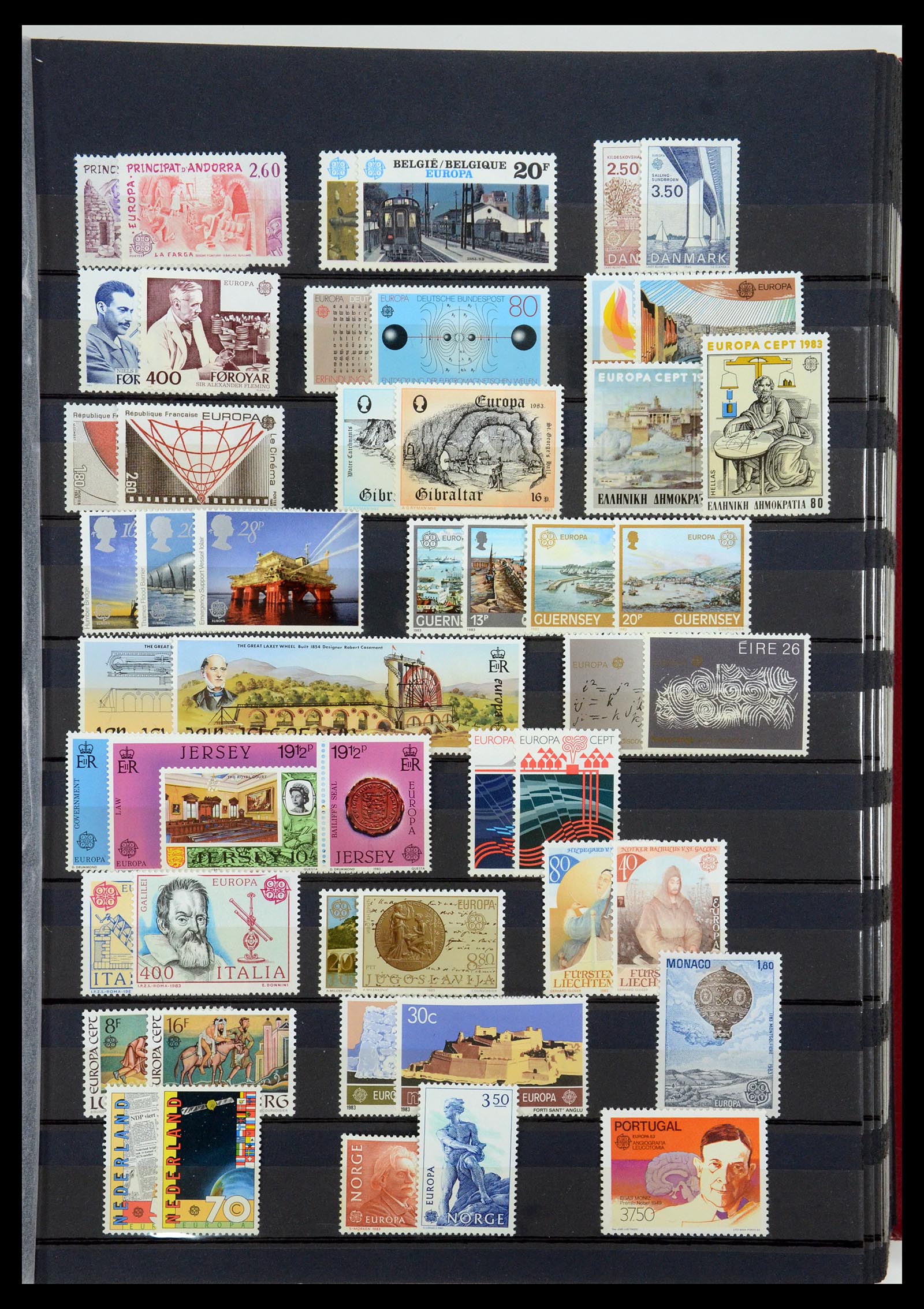 35416 010 - Stamp Collection 35416 Europa CEPT 1956-2008.