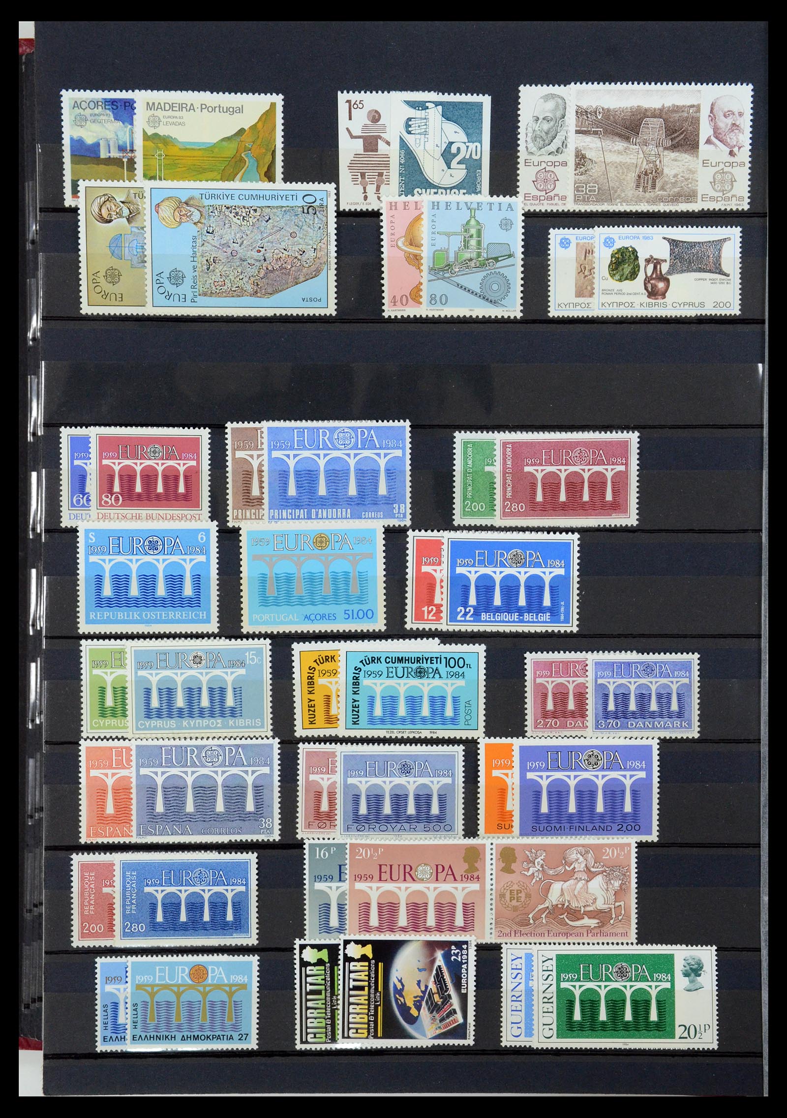 35416 011 - Postzegelverzameling 35416 Europa CEPT 1956-2008.