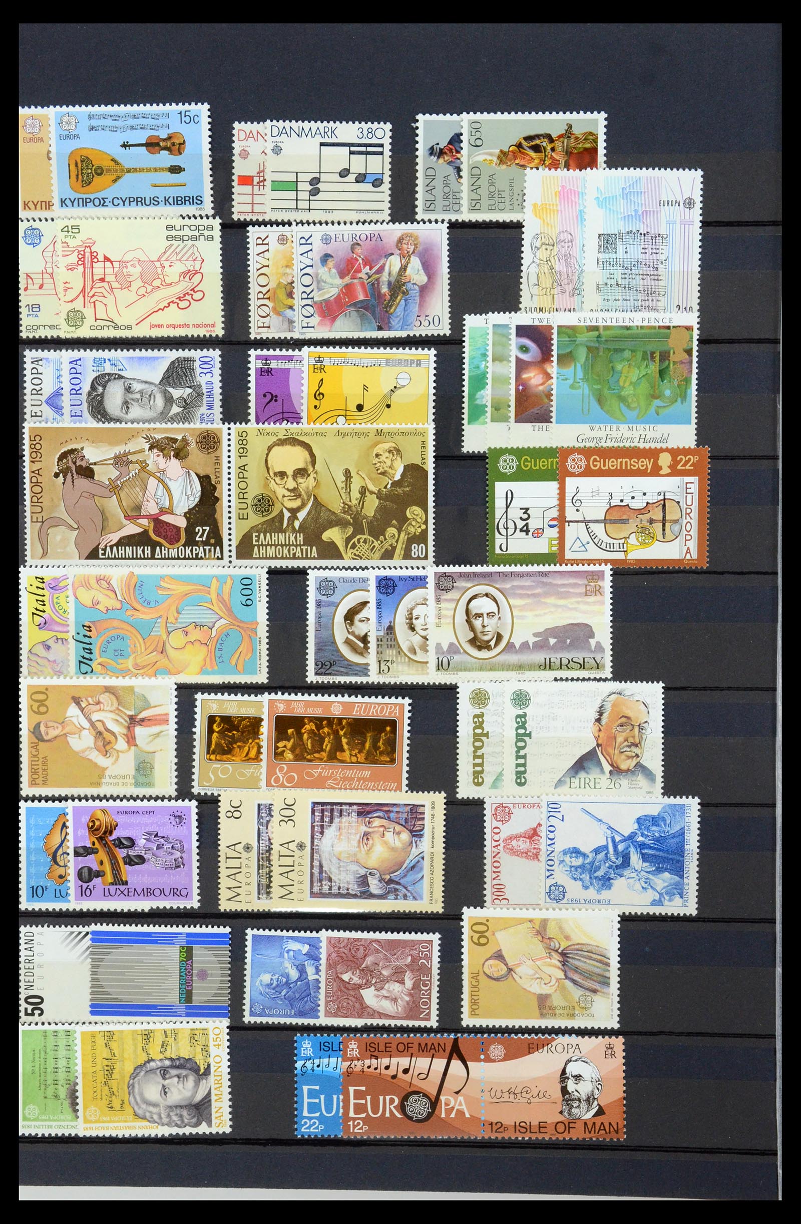 35416 013 - Postzegelverzameling 35416 Europa CEPT 1956-2008.