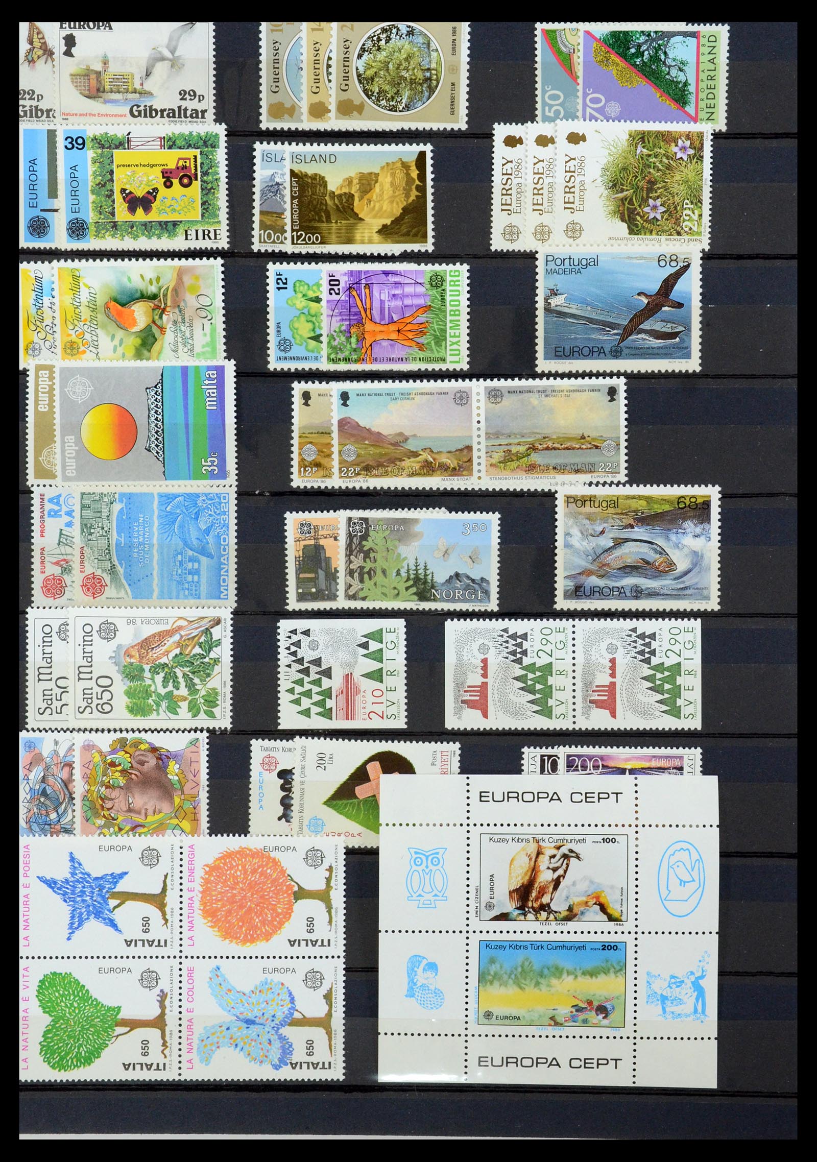 35416 015 - Postzegelverzameling 35416 Europa CEPT 1956-2008.