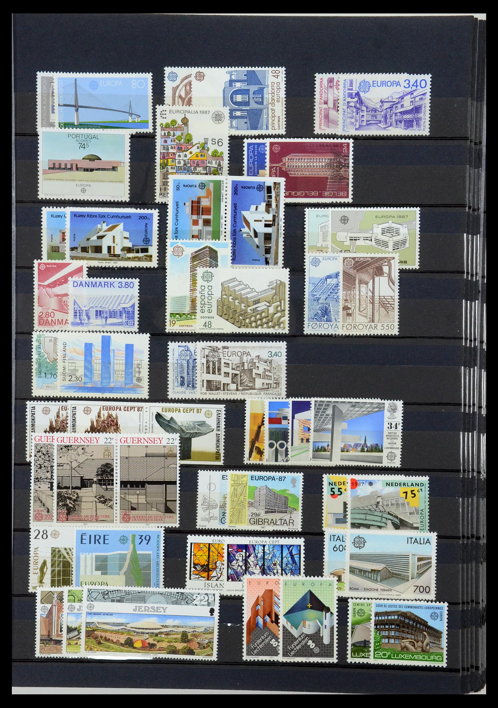 35416 016 - Stamp Collection 35416 Europa CEPT 1956-2008.