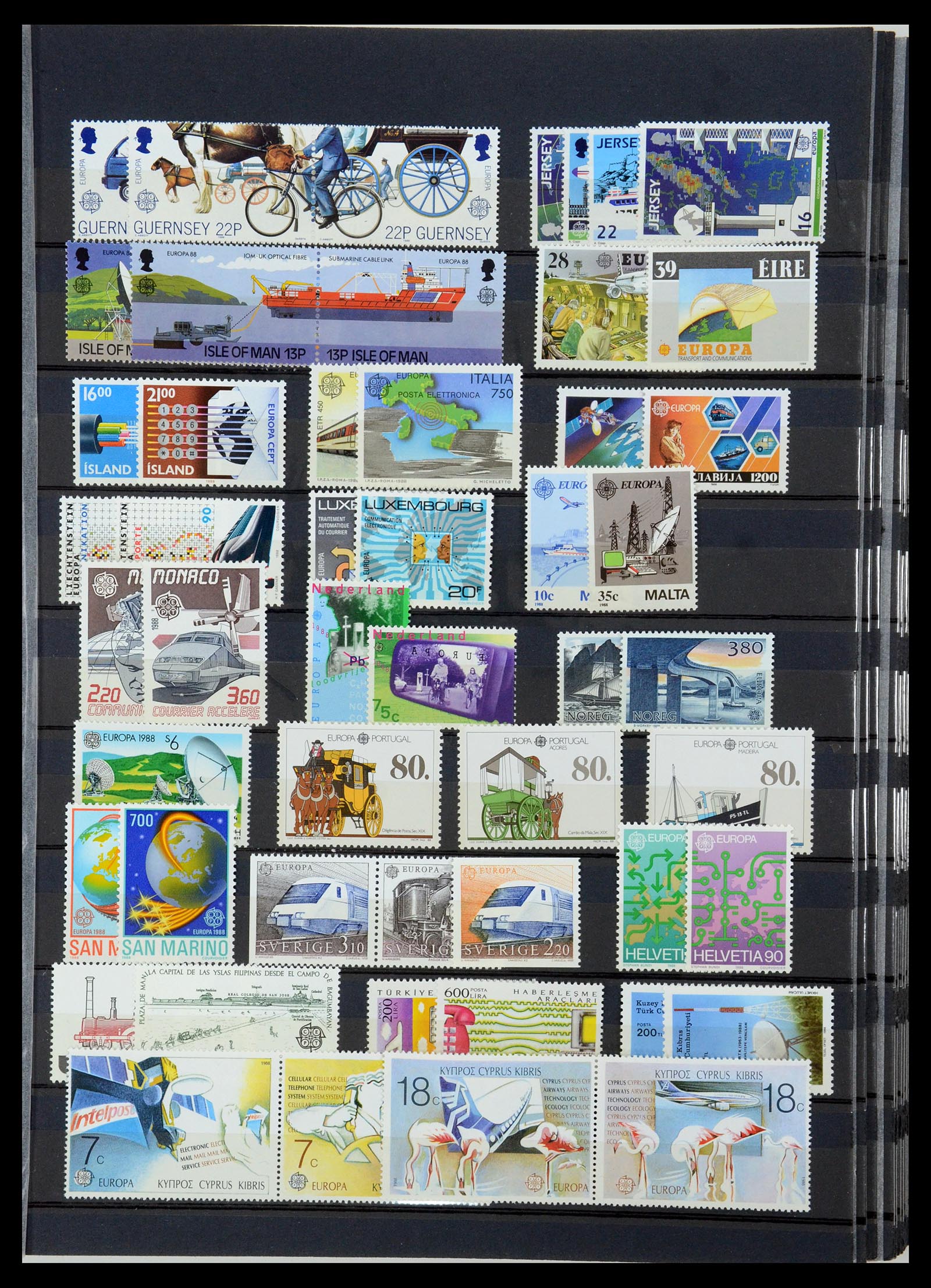 35416 018 - Stamp Collection 35416 Europa CEPT 1956-2008.
