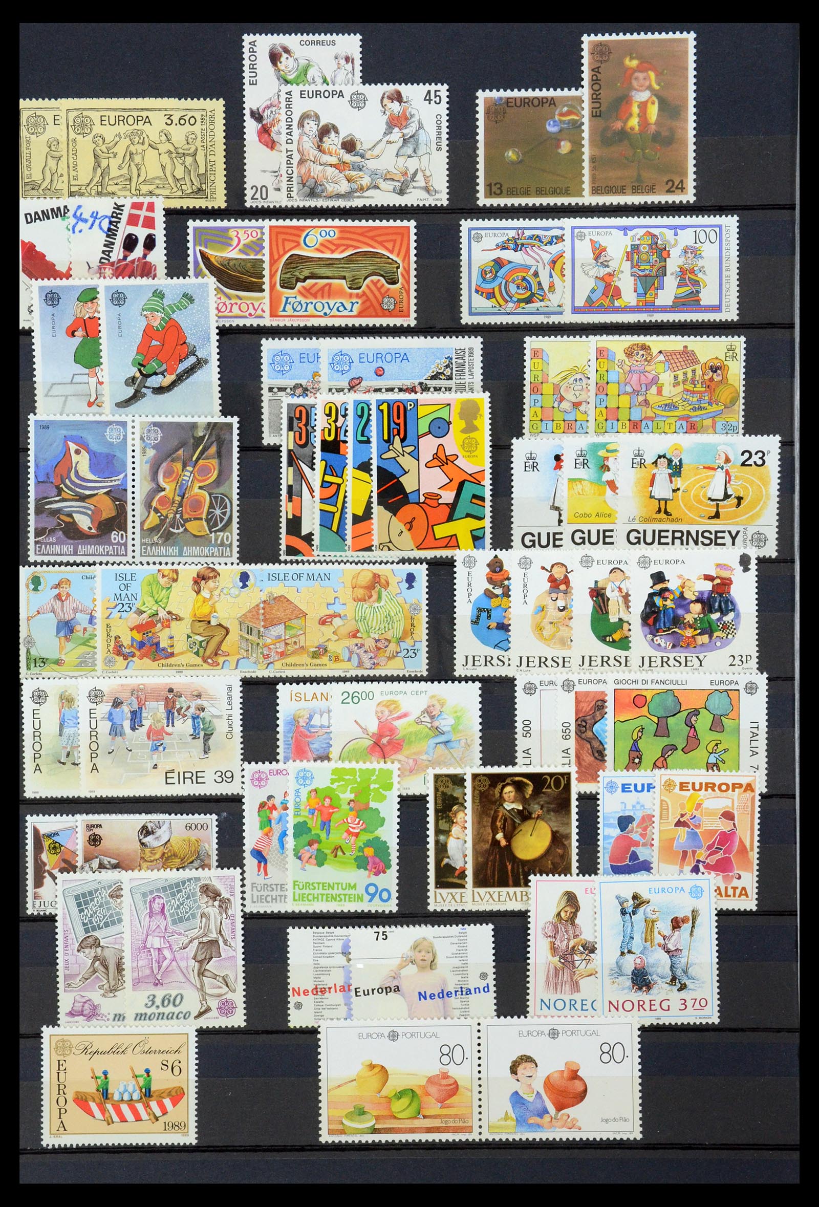 35416 019 - Postzegelverzameling 35416 Europa CEPT 1956-2008.