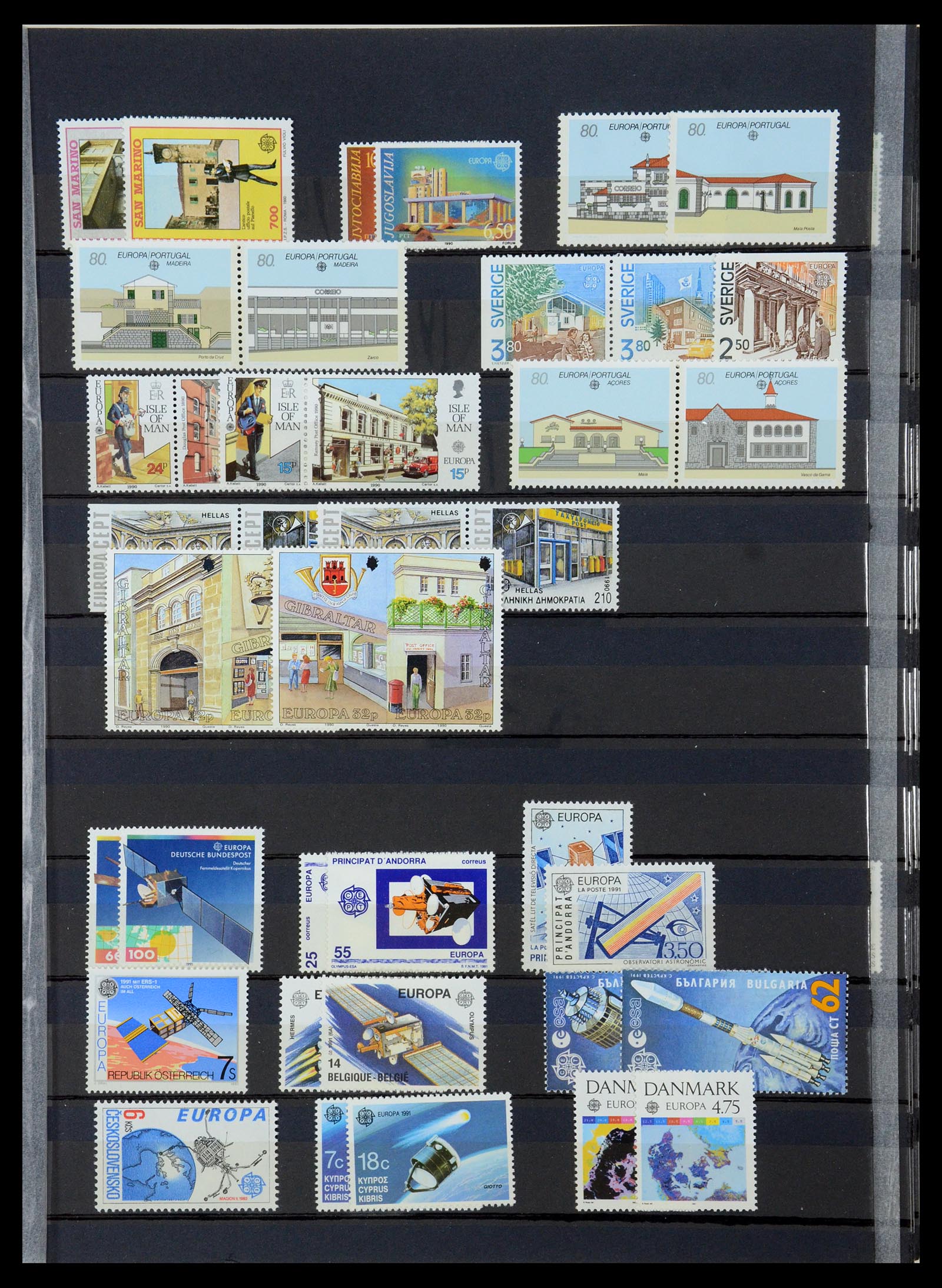 35416 022 - Postzegelverzameling 35416 Europa CEPT 1956-2008.
