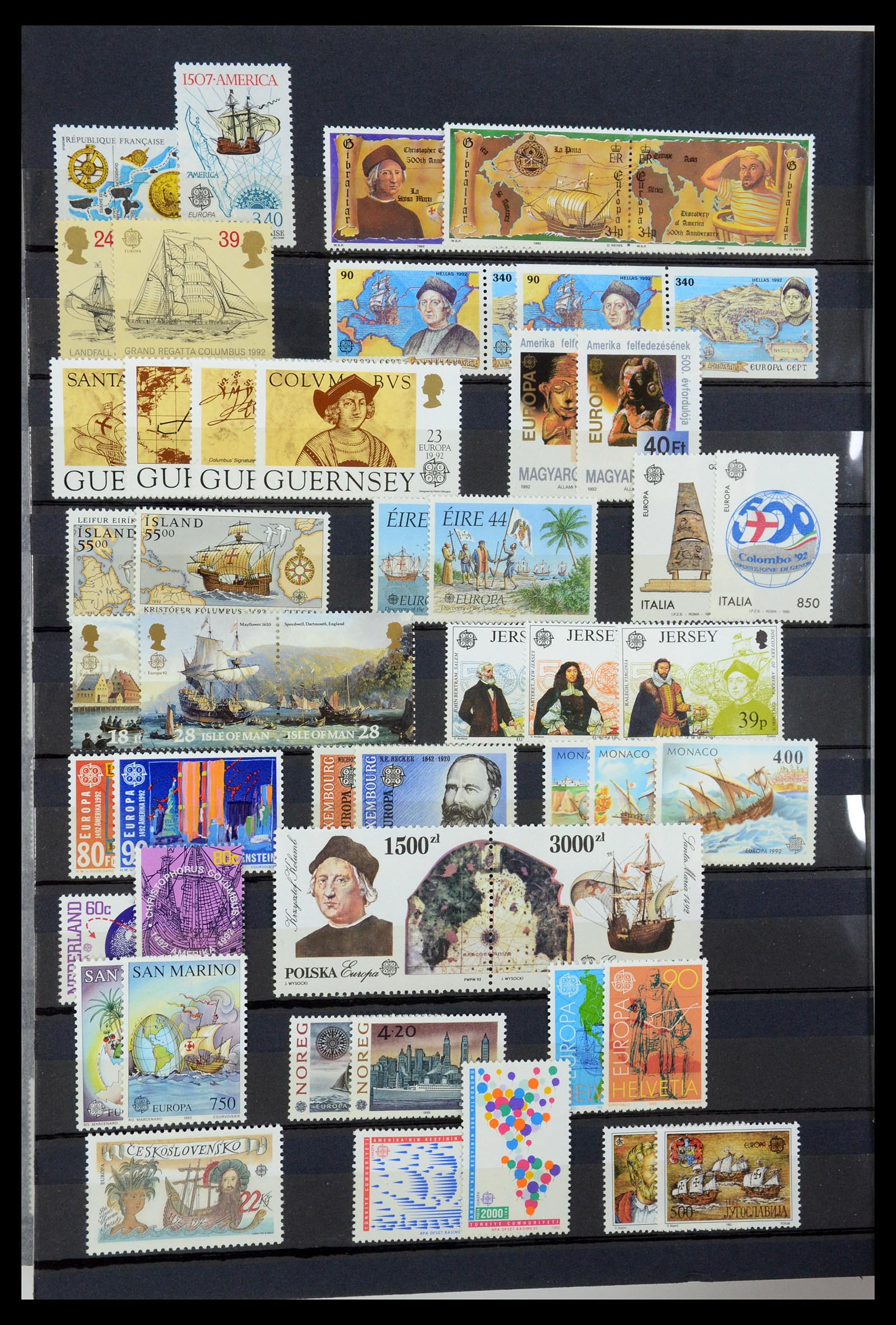 35416 025 - Postzegelverzameling 35416 Europa CEPT 1956-2008.