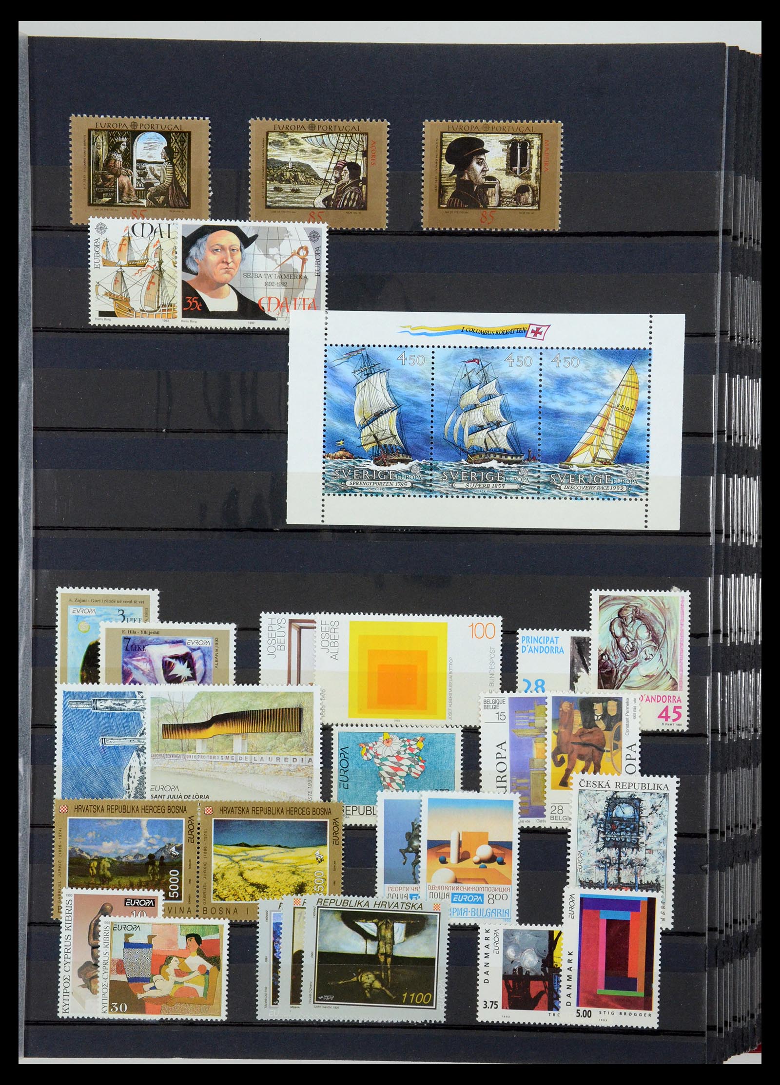 35416 026 - Postzegelverzameling 35416 Europa CEPT 1956-2008.