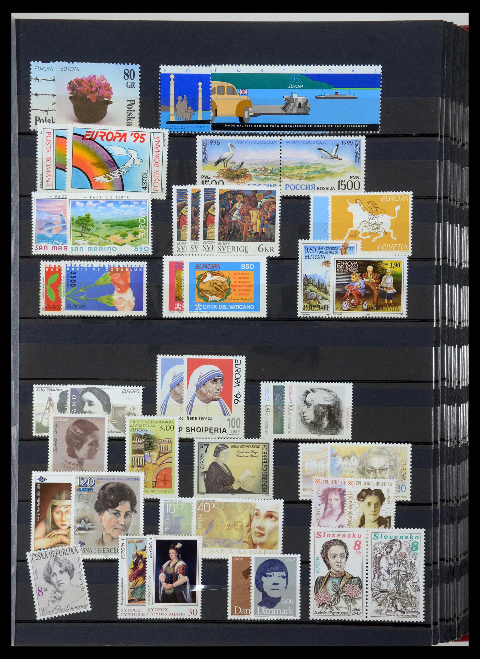 35416 032 - Postzegelverzameling 35416 Europa CEPT 1956-2008.