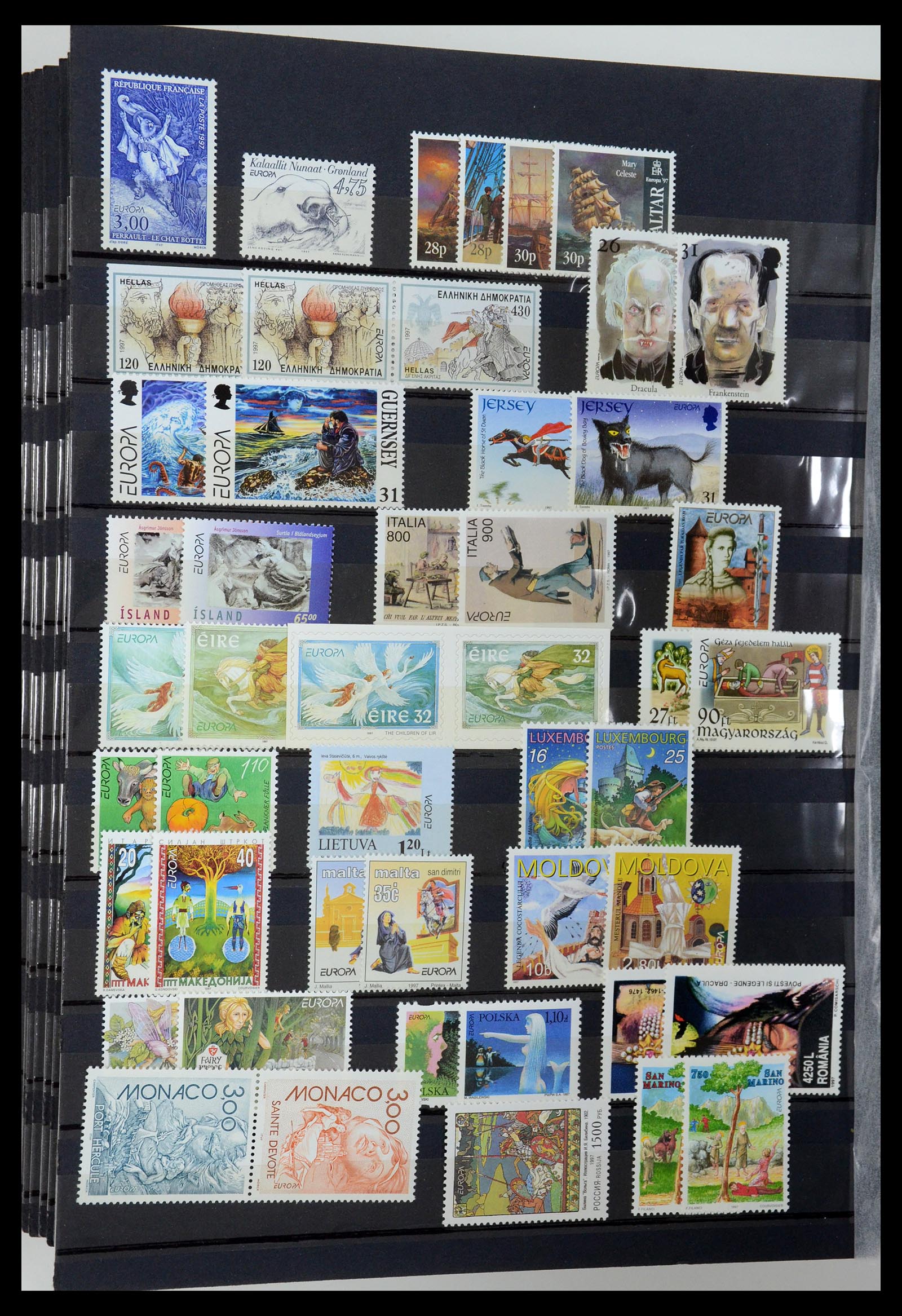 35416 035 - Postzegelverzameling 35416 Europa CEPT 1956-2008.