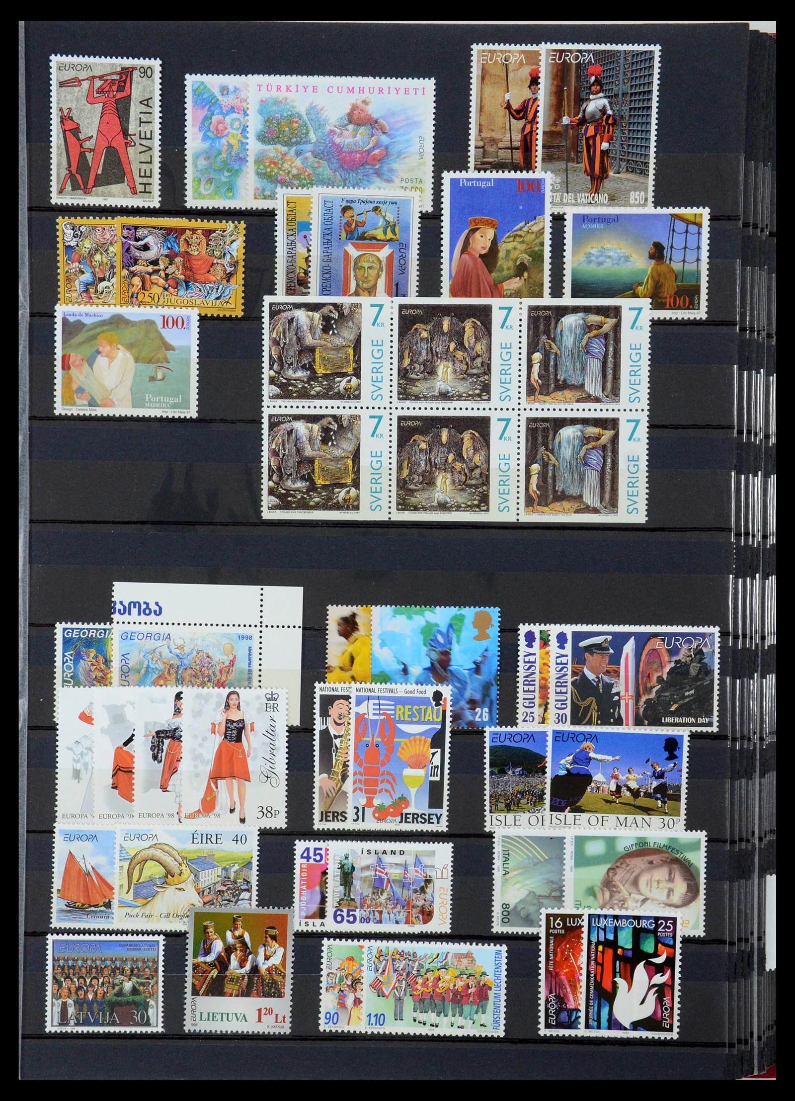 35416 036 - Postzegelverzameling 35416 Europa CEPT 1956-2008.