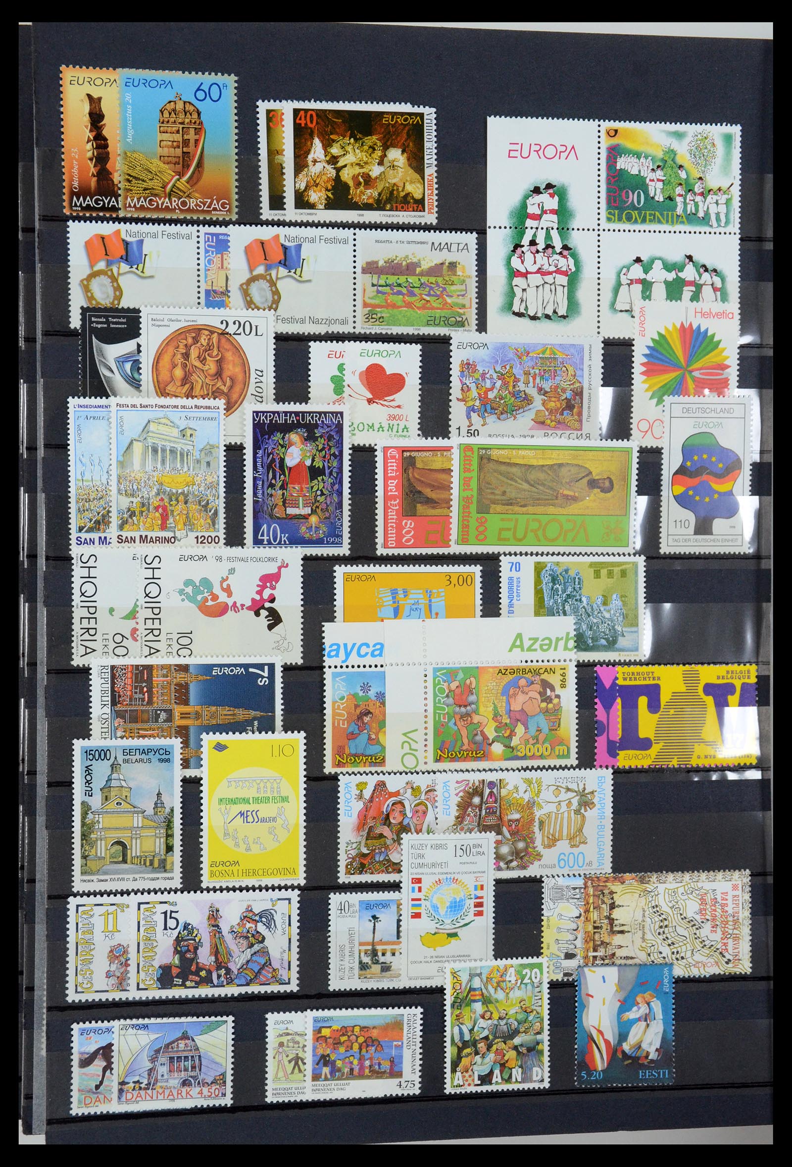 35416 037 - Postzegelverzameling 35416 Europa CEPT 1956-2008.