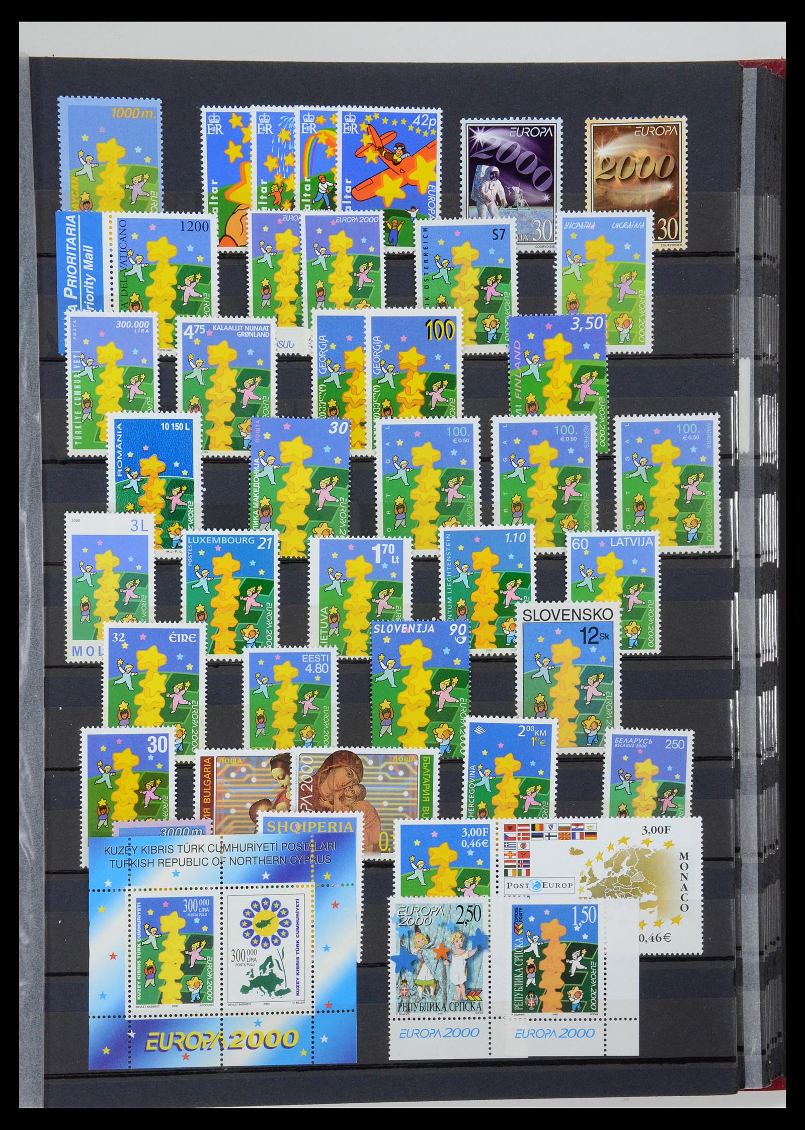 35416 042 - Postzegelverzameling 35416 Europa CEPT 1956-2008.