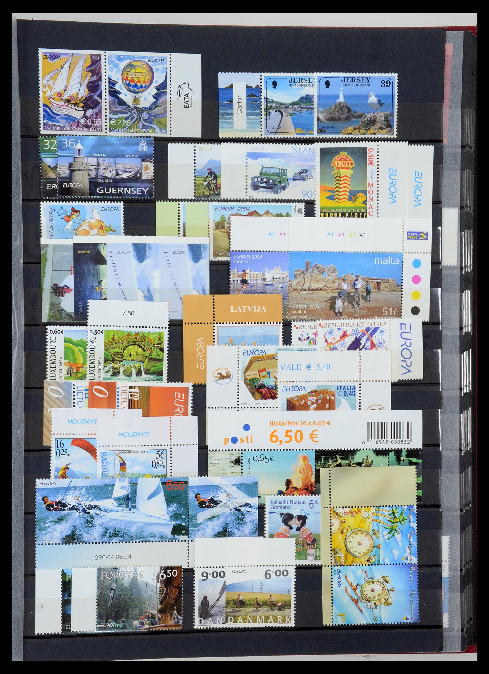 35416 044 - Postzegelverzameling 35416 Europa CEPT 1956-2008.