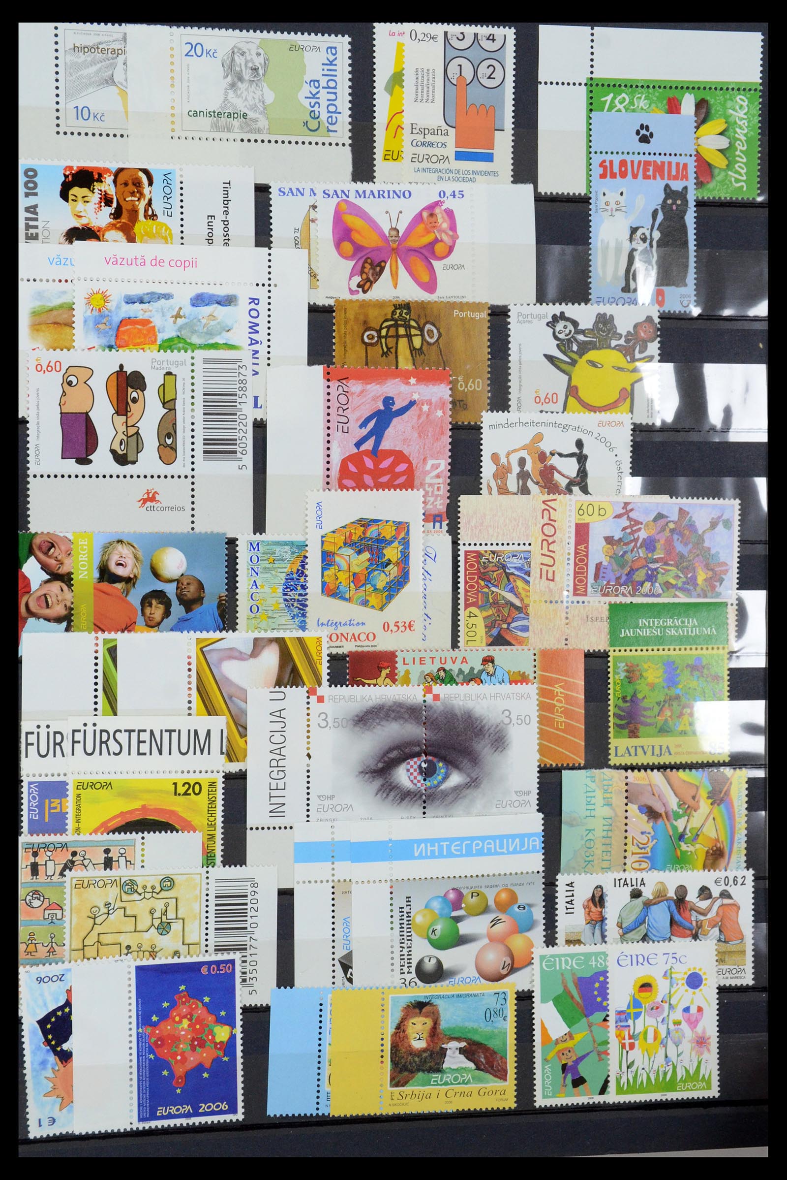 35416 049 - Postzegelverzameling 35416 Europa CEPT 1956-2008.