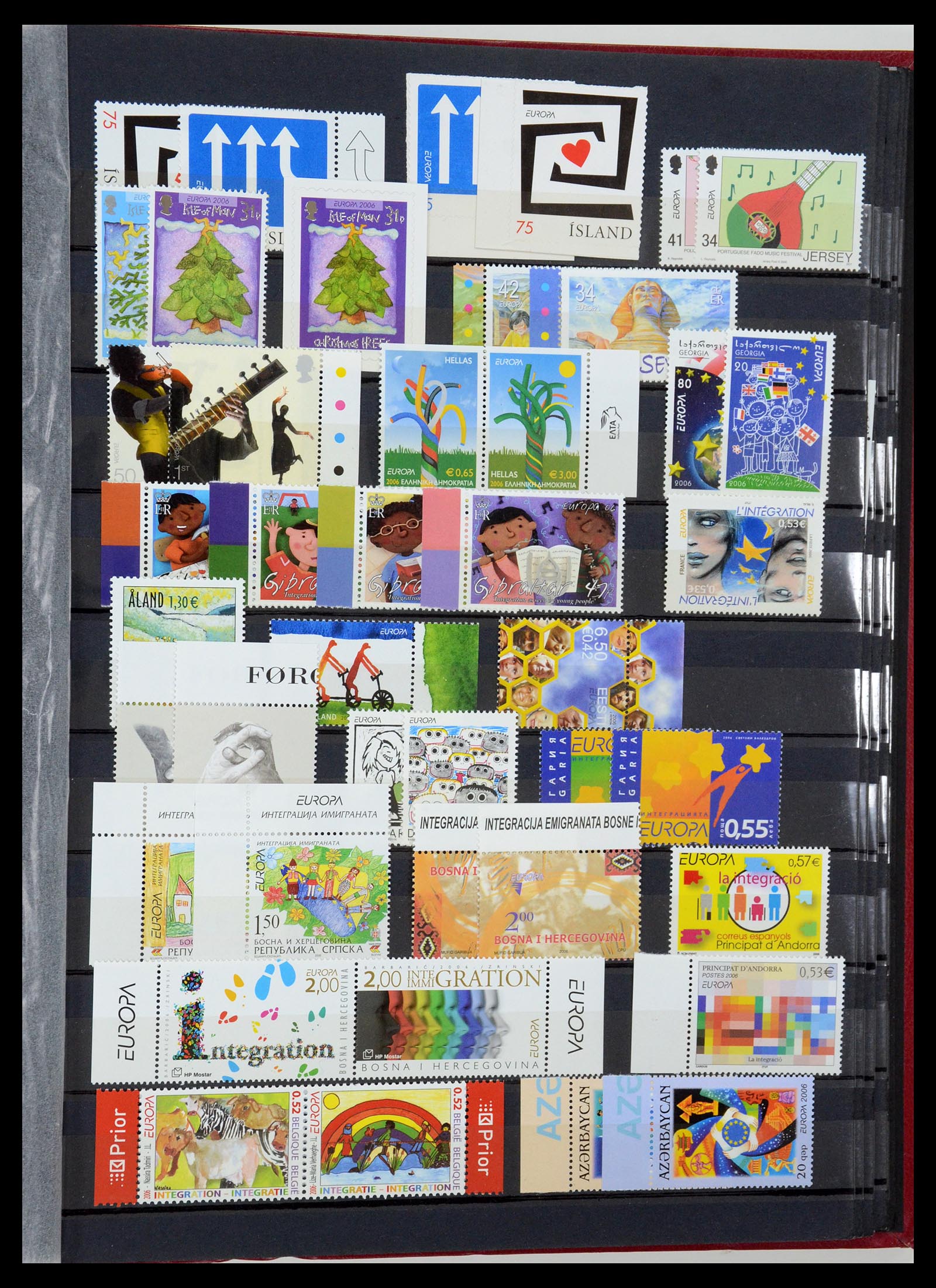 35416 050 - Postzegelverzameling 35416 Europa CEPT 1956-2008.