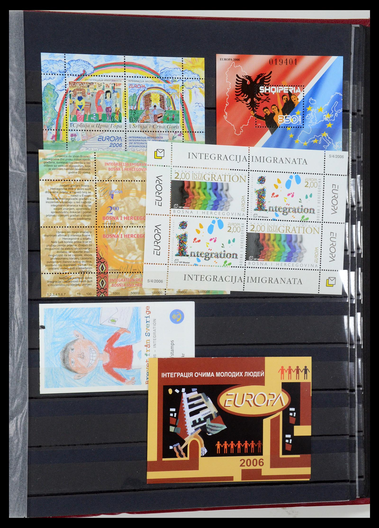 35416 052 - Postzegelverzameling 35416 Europa CEPT 1956-2008.