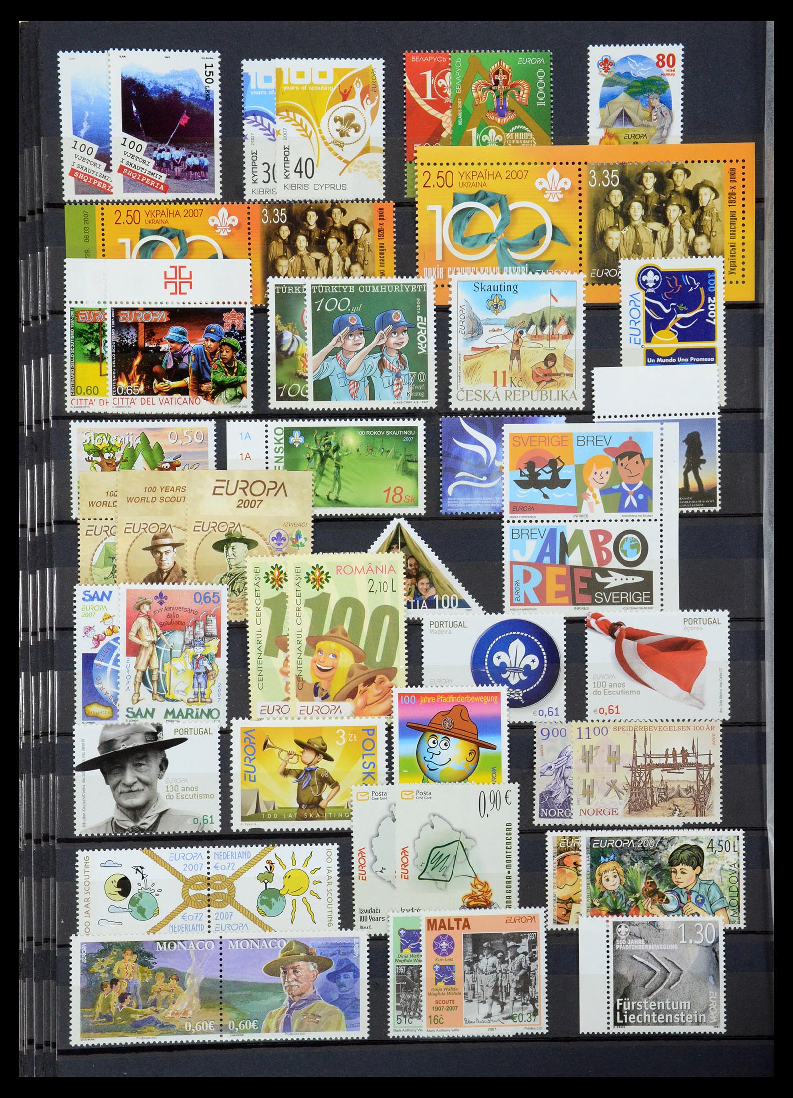35416 053 - Postzegelverzameling 35416 Europa CEPT 1956-2008.