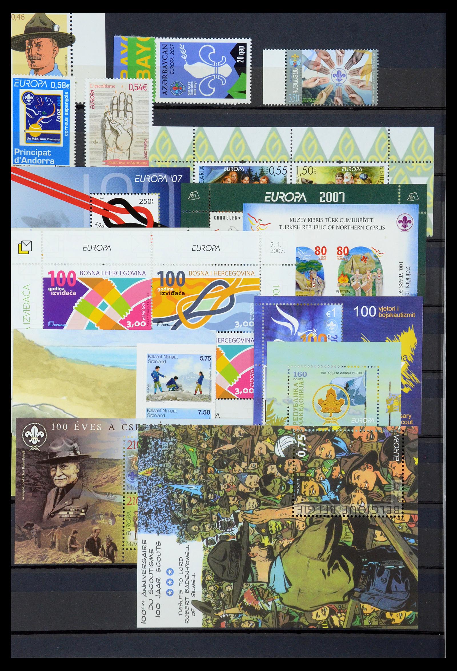 35416 055 - Postzegelverzameling 35416 Europa CEPT 1956-2008.