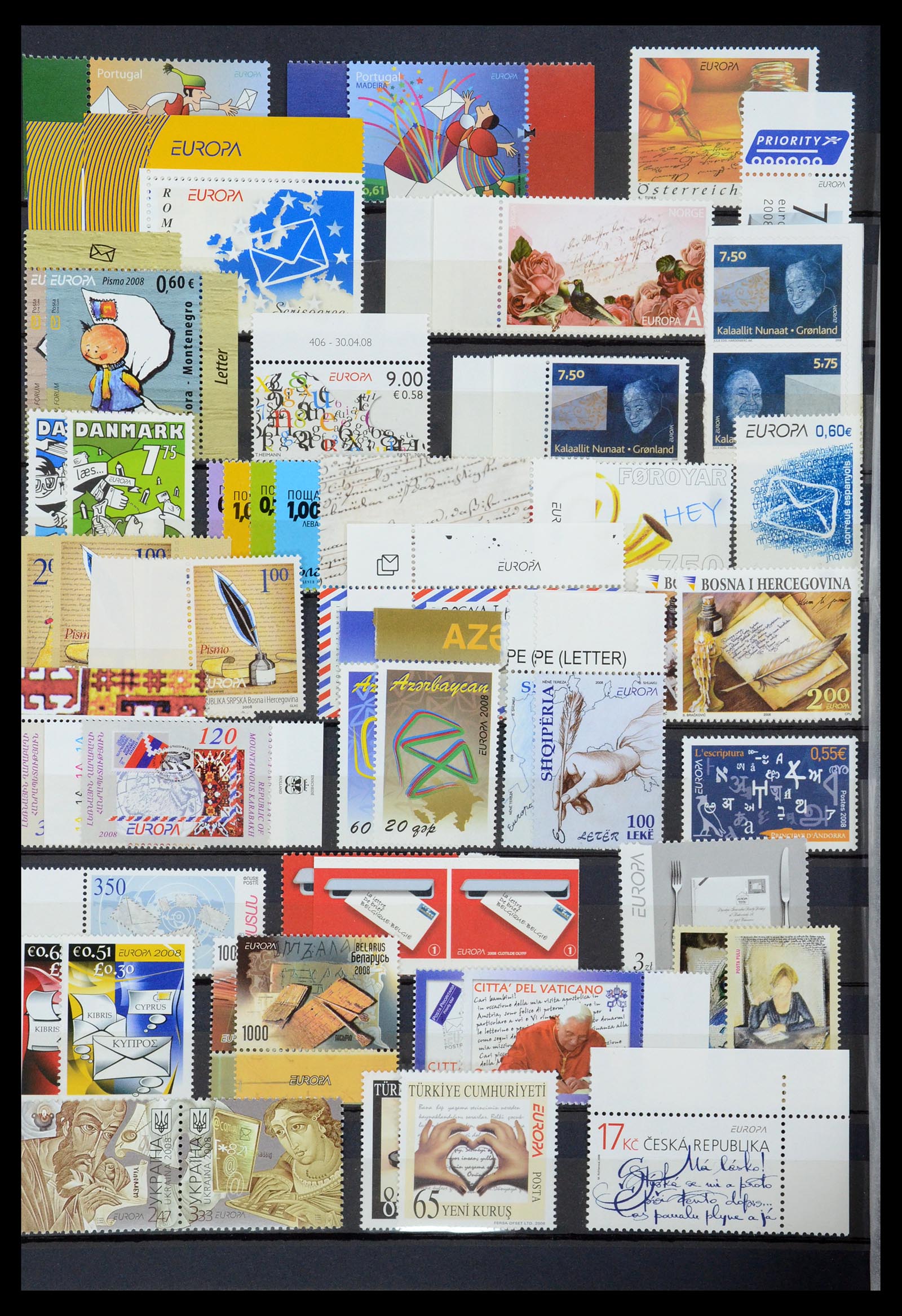 35416 057 - Postzegelverzameling 35416 Europa CEPT 1956-2008.