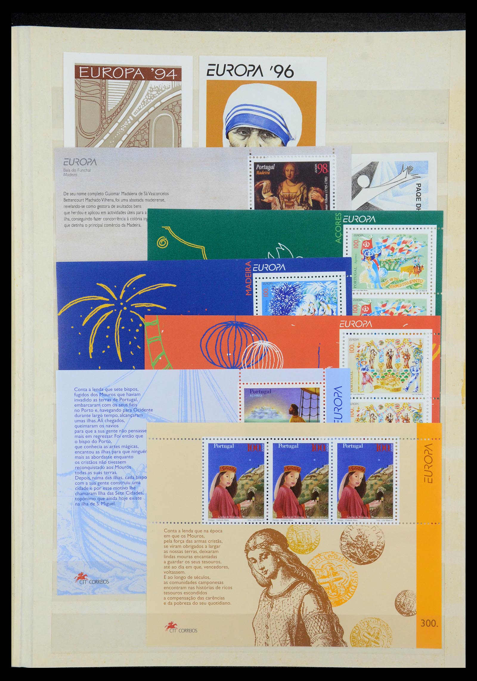 35416 060 - Postzegelverzameling 35416 Europa CEPT 1956-2008.