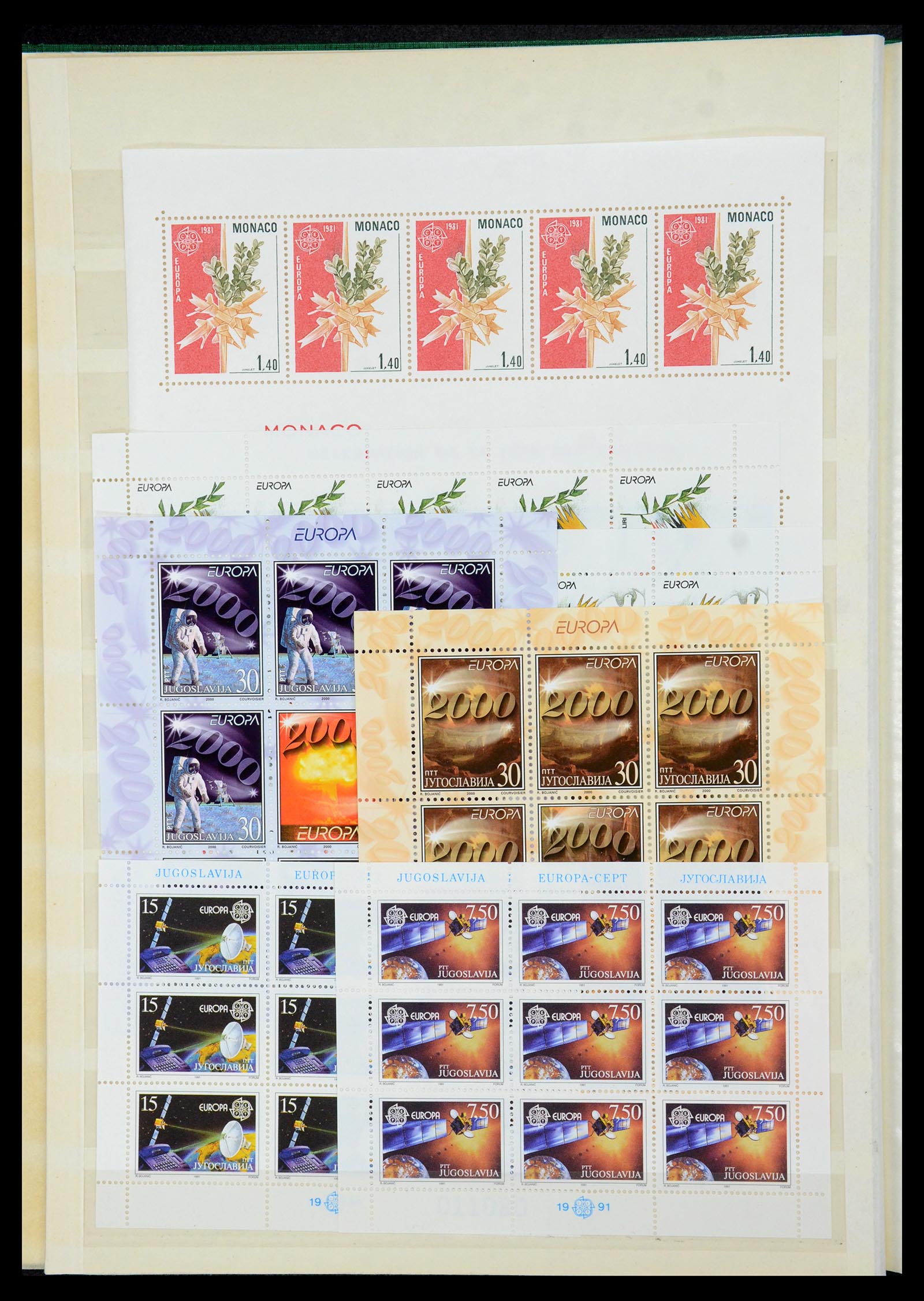 35416 069 - Postzegelverzameling 35416 Europa CEPT 1956-2008.