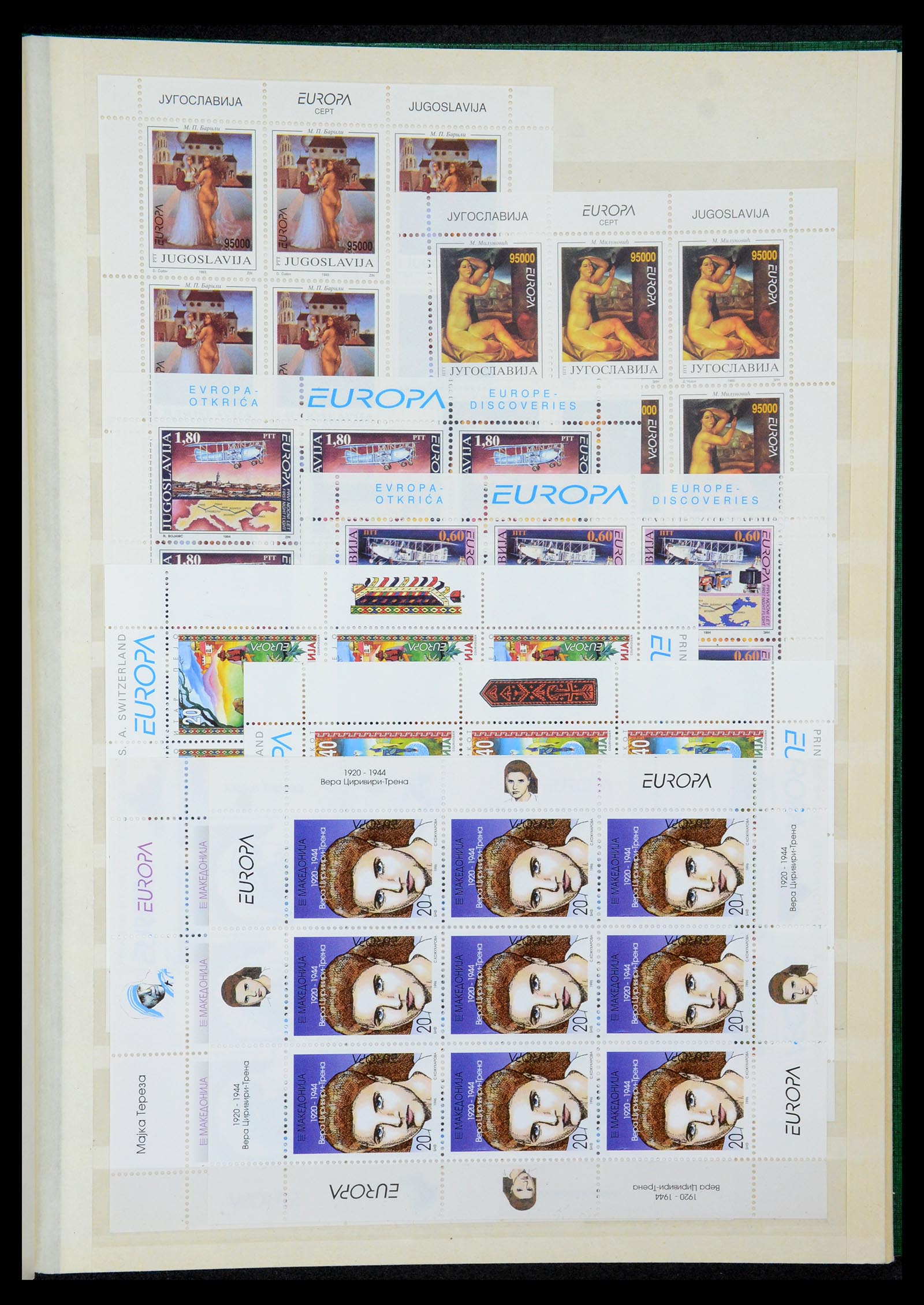 35416 070 - Postzegelverzameling 35416 Europa CEPT 1956-2008.