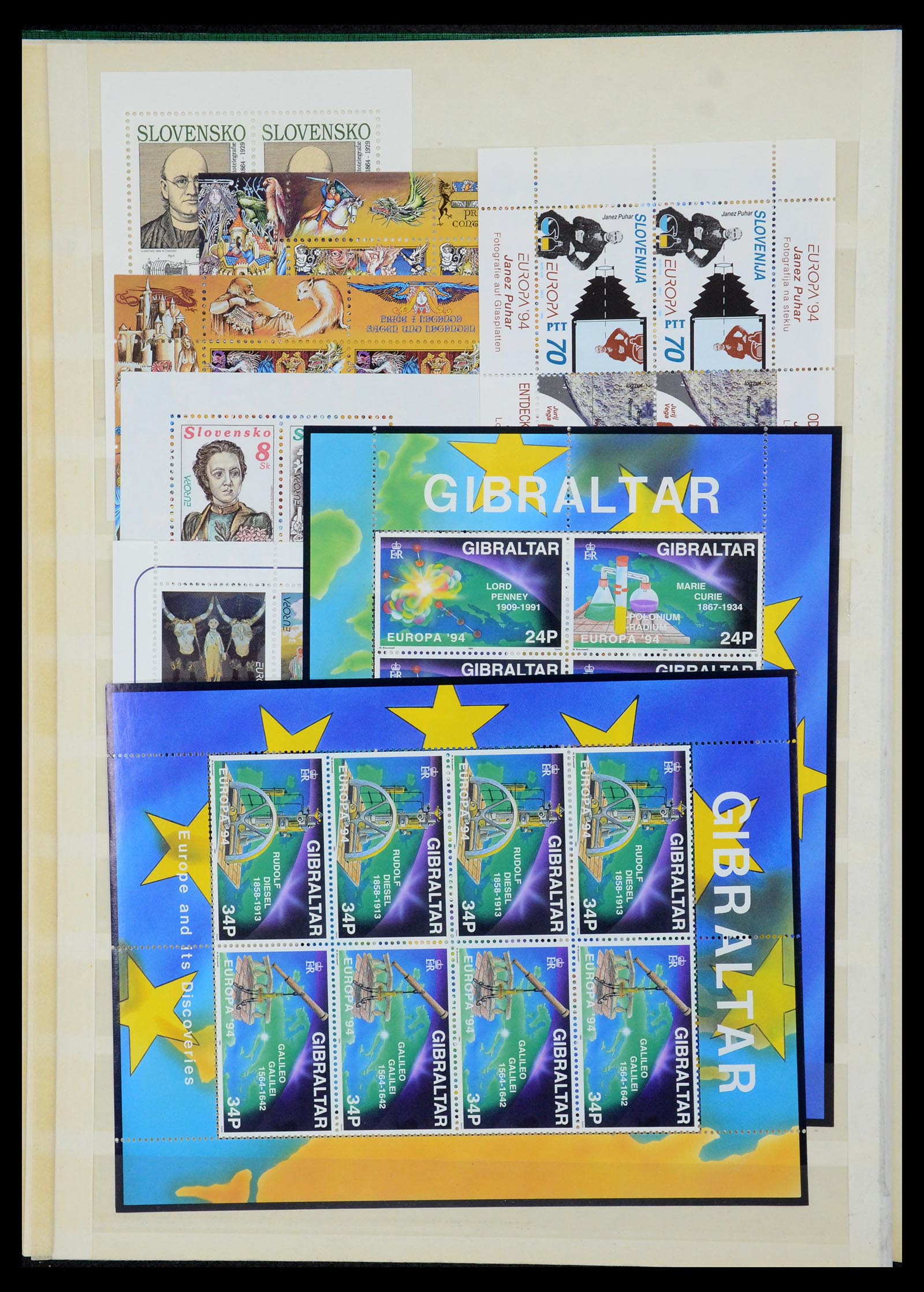 35416 071 - Postzegelverzameling 35416 Europa CEPT 1956-2008.