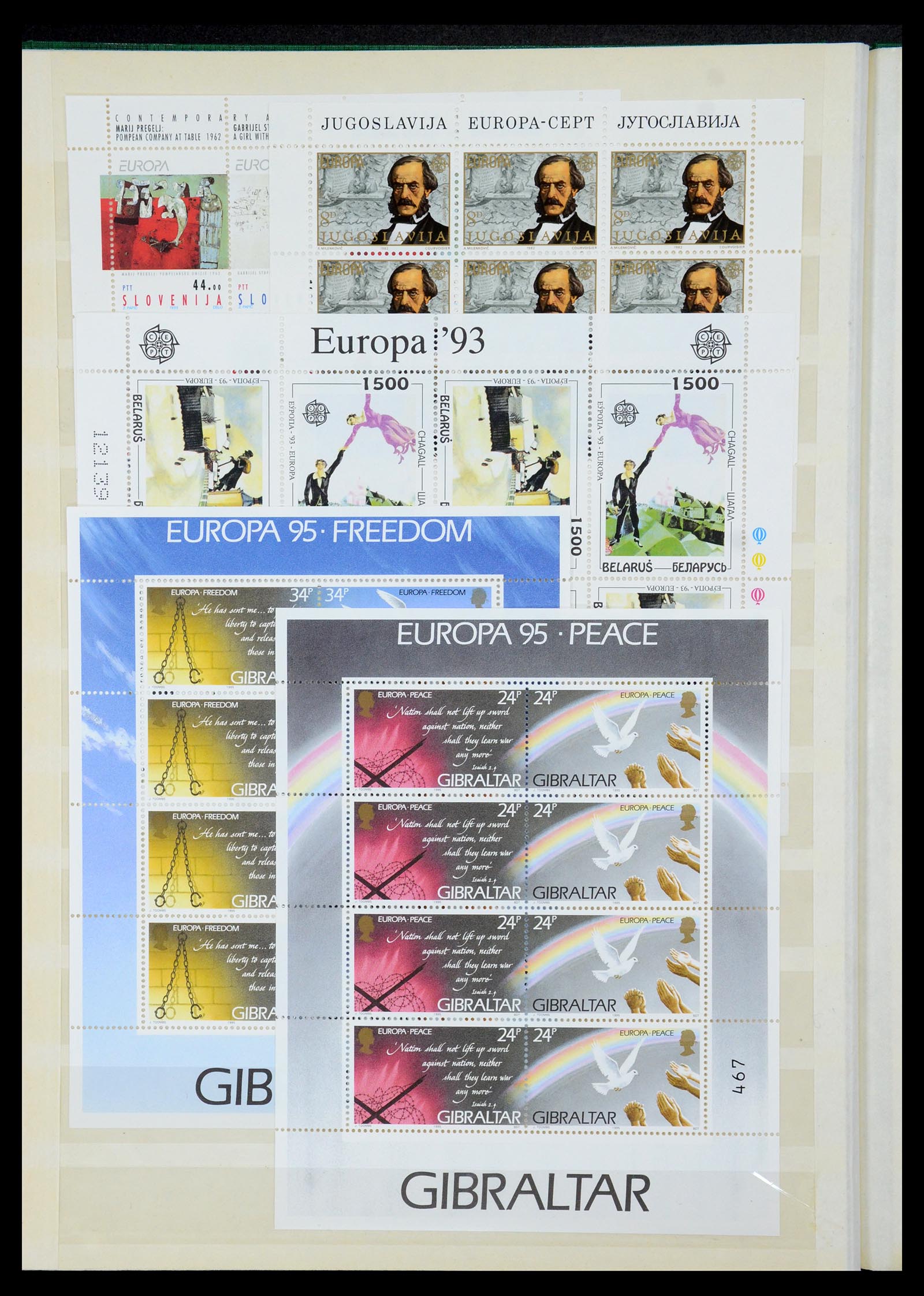 35416 073 - Postzegelverzameling 35416 Europa CEPT 1956-2008.