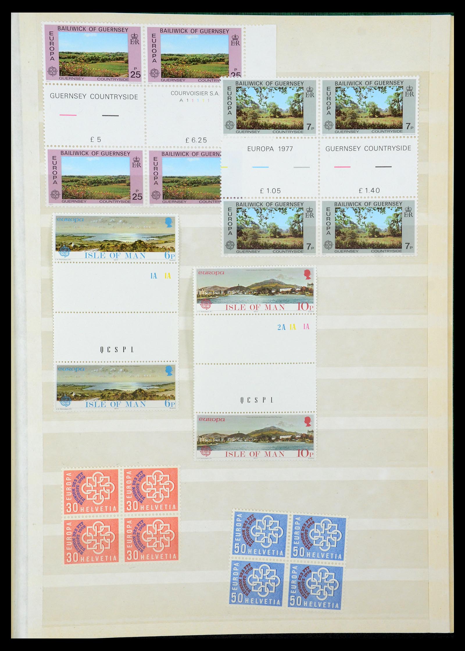 35416 074 - Postzegelverzameling 35416 Europa CEPT 1956-2008.