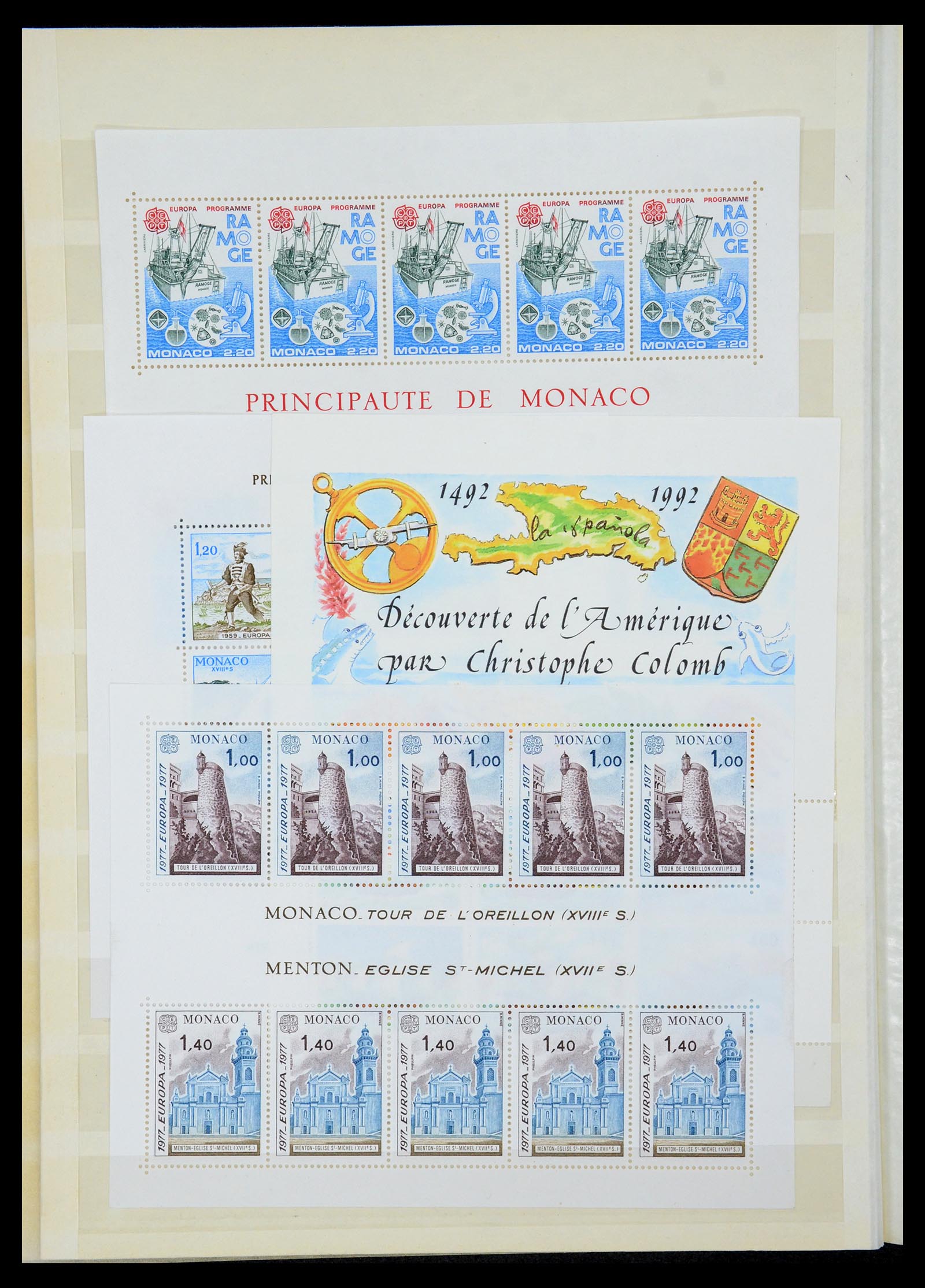 35416 077 - Stamp Collection 35416 Europa CEPT 1956-2008.