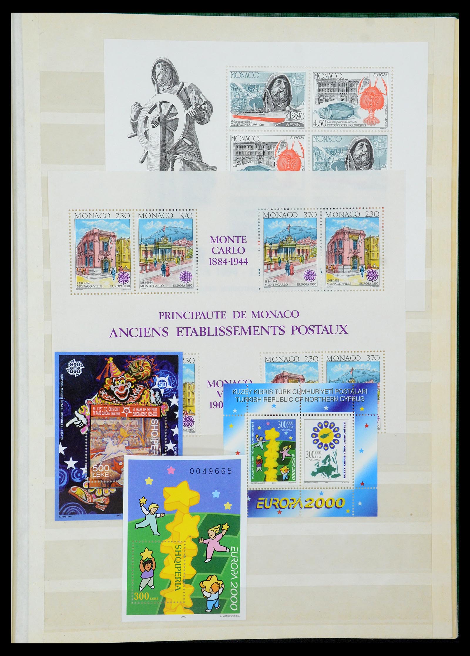 35416 078 - Postzegelverzameling 35416 Europa CEPT 1956-2008.