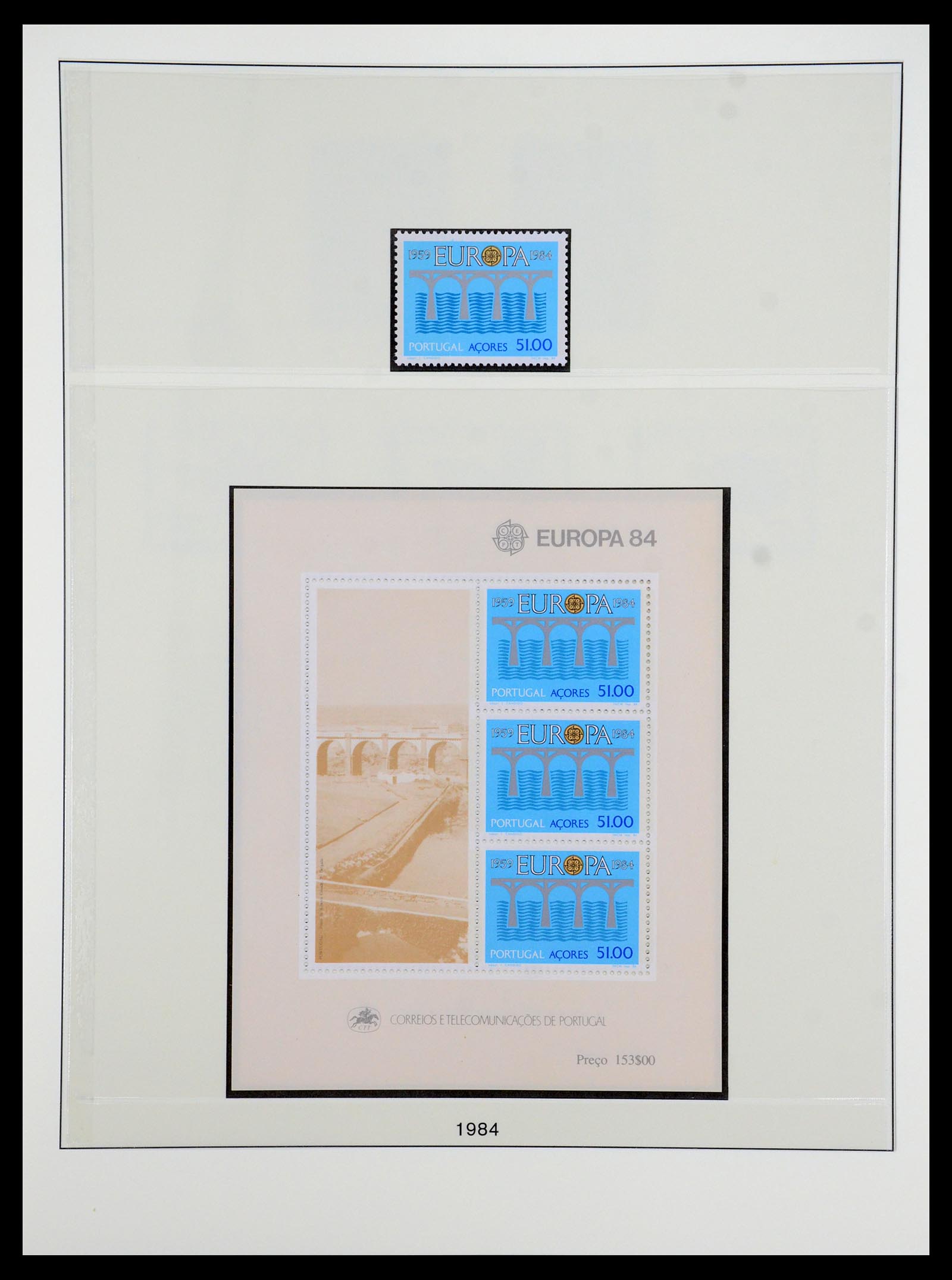 35418 007 - Postzegelverzameling 35418 Azoren en Madeira 1980-2007.