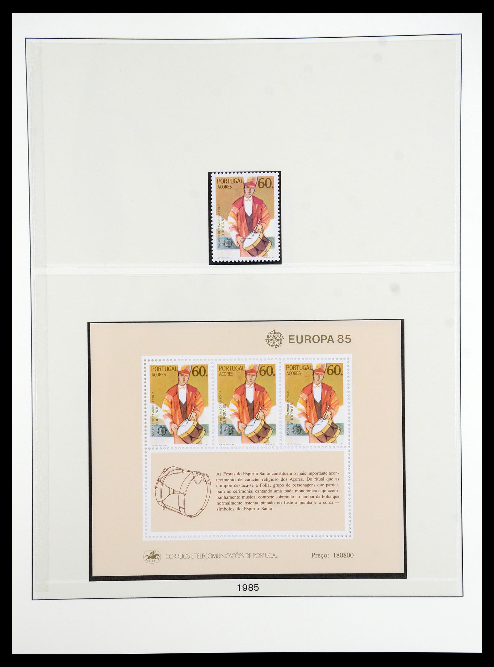 35418 010 - Postzegelverzameling 35418 Azoren en Madeira 1980-2007.