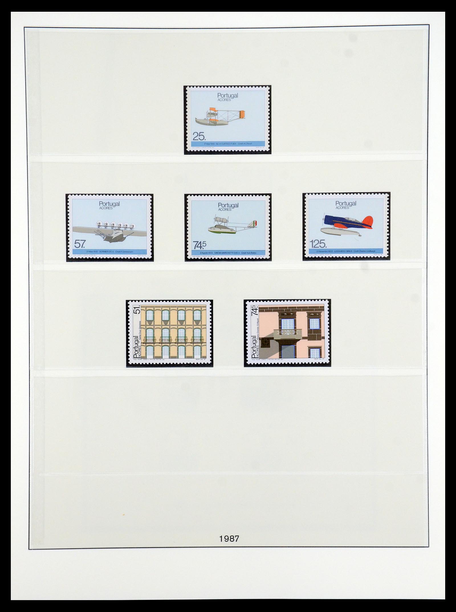 35418 014 - Postzegelverzameling 35418 Azoren en Madeira 1980-2007.