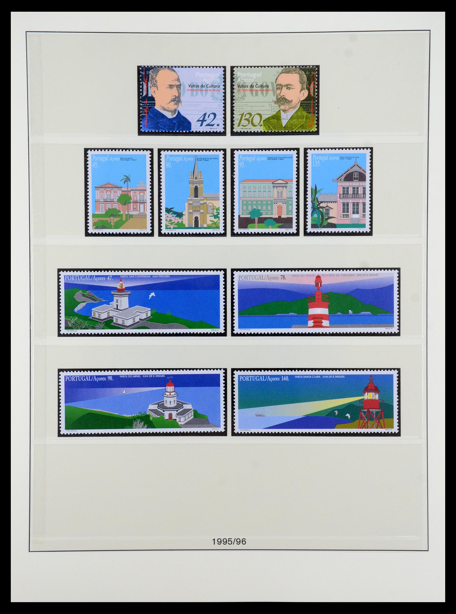 35418 027 - Stamp Collection 35418 Azores and Madeira 1980-2007.