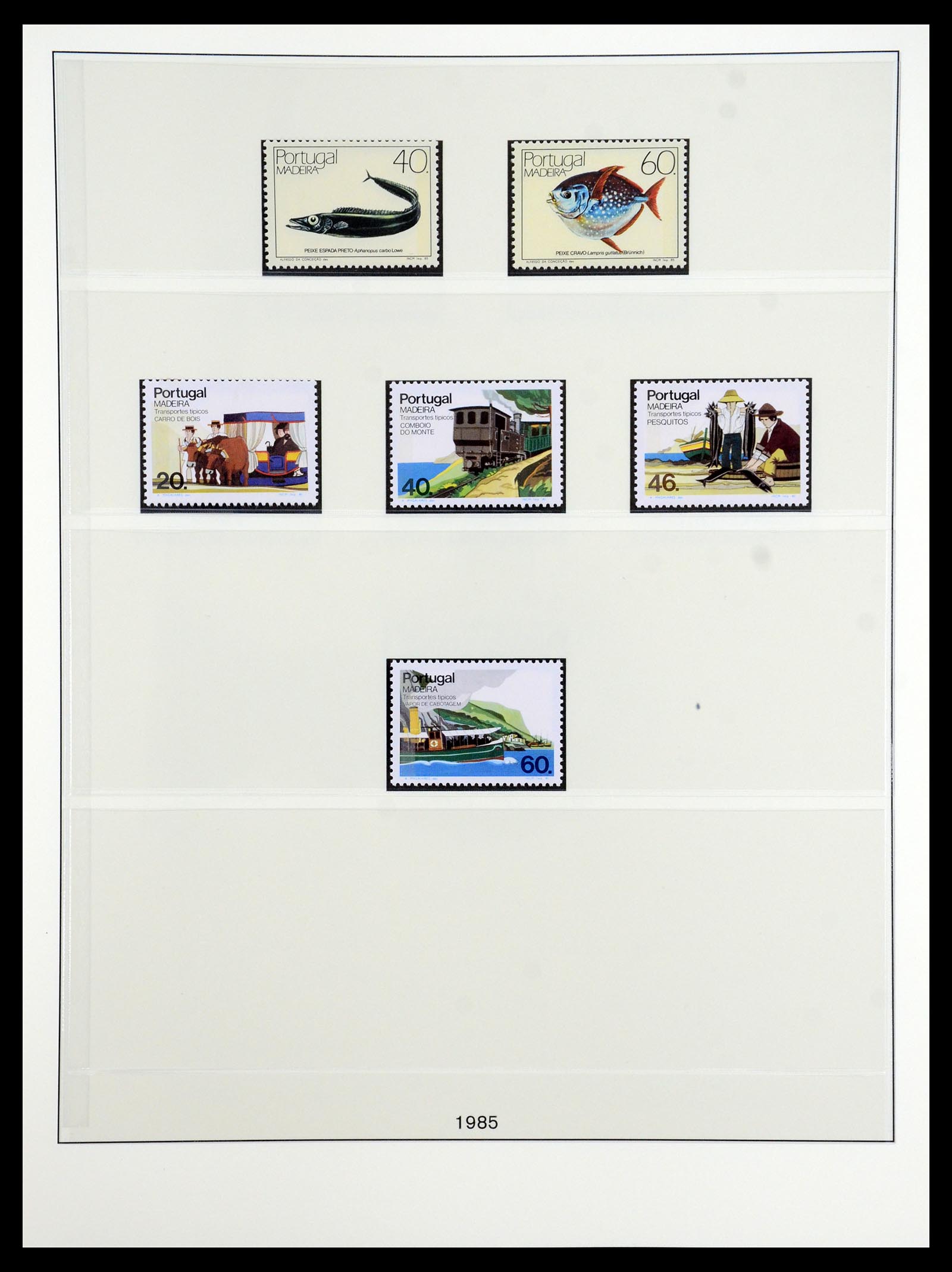 35418 062 - Postzegelverzameling 35418 Azoren en Madeira 1980-2007.