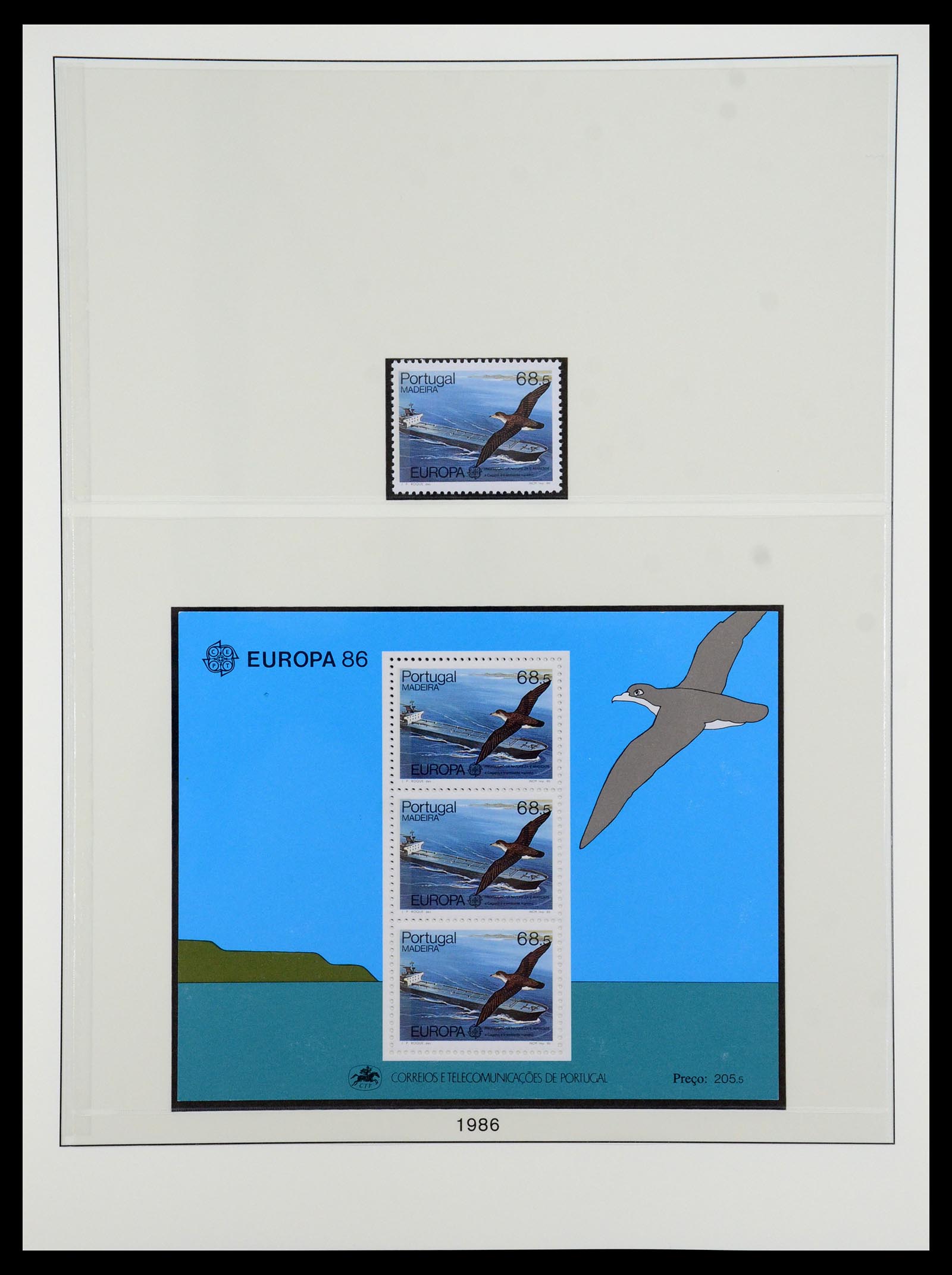35418 064 - Postzegelverzameling 35418 Azoren en Madeira 1980-2007.