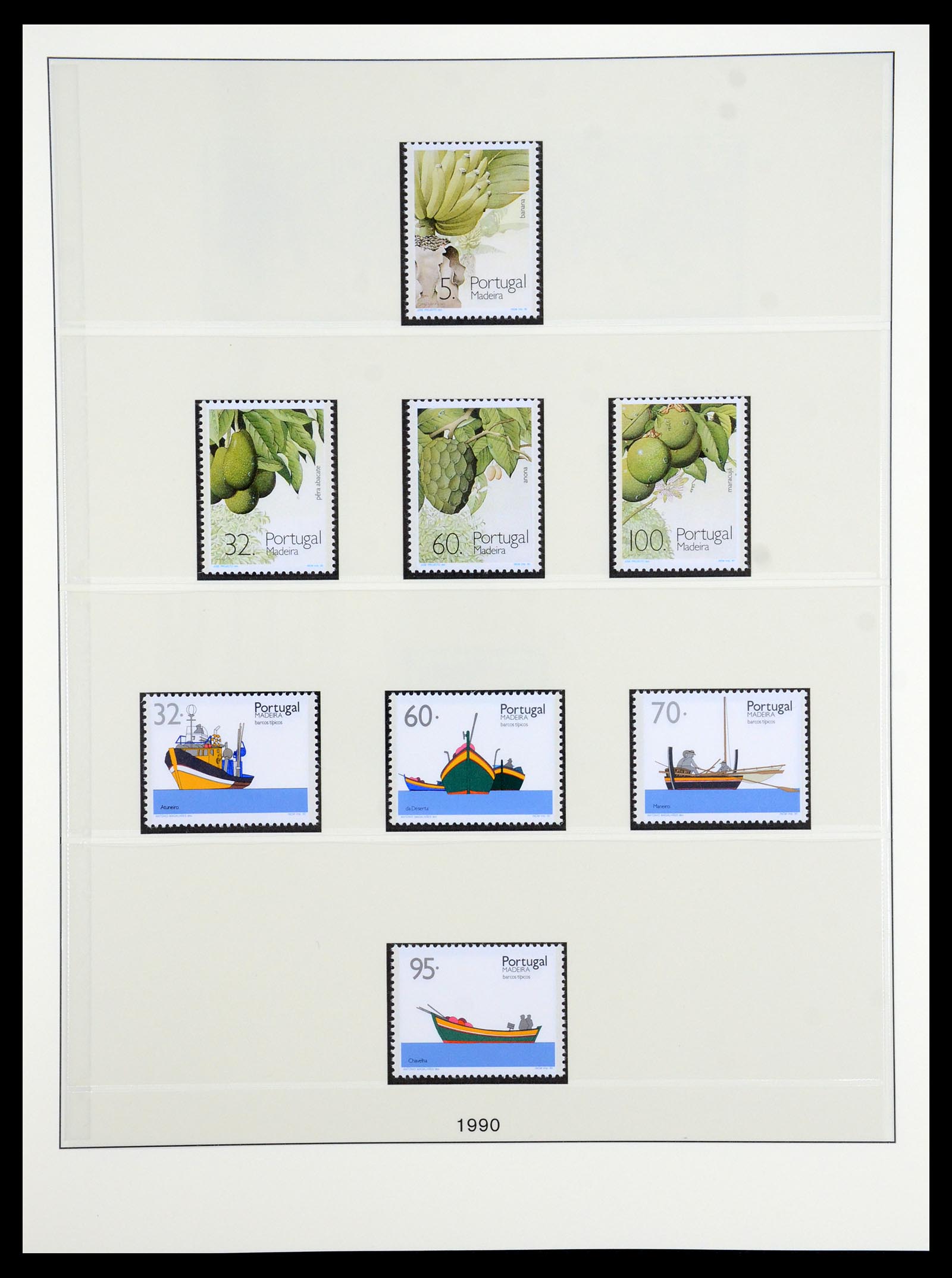 35418 072 - Postzegelverzameling 35418 Azoren en Madeira 1980-2007.