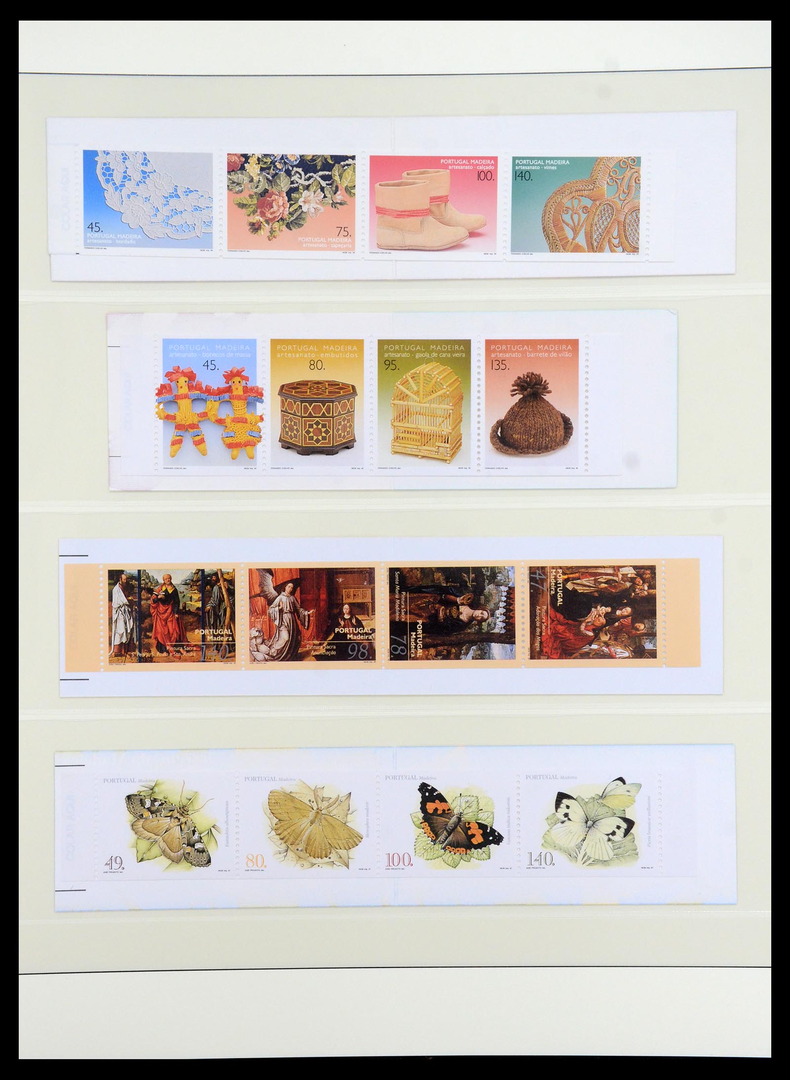 35418 106 - Postzegelverzameling 35418 Azoren en Madeira 1980-2007.