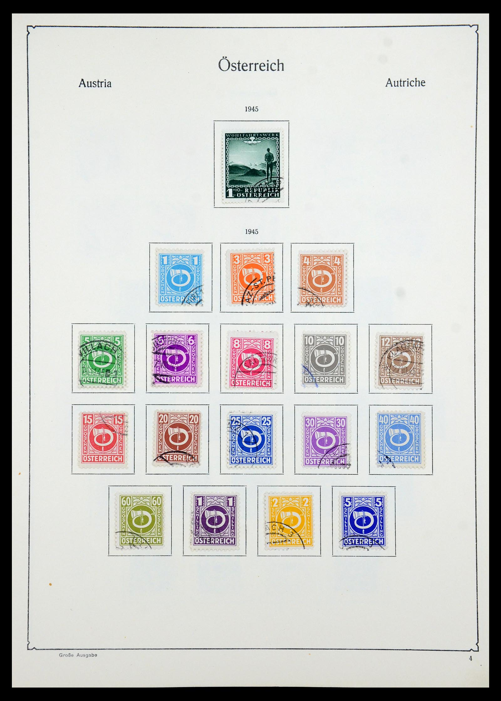 35419 003 - Postzegelverzameling 35419 Oostenrijk 1945-2008.