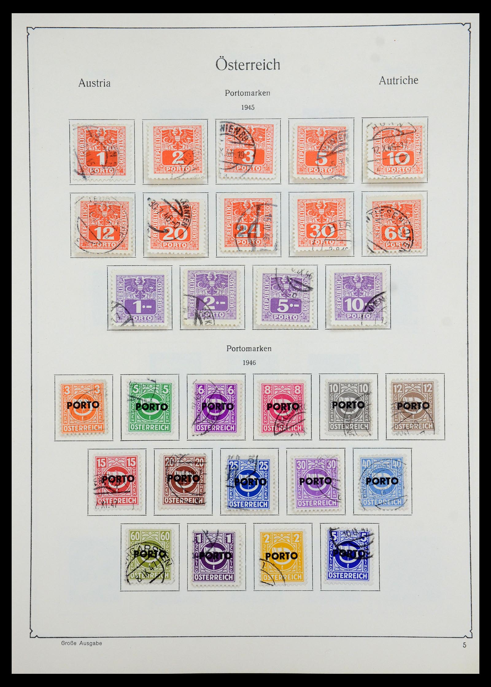 35419 004 - Postzegelverzameling 35419 Oostenrijk 1945-2008.