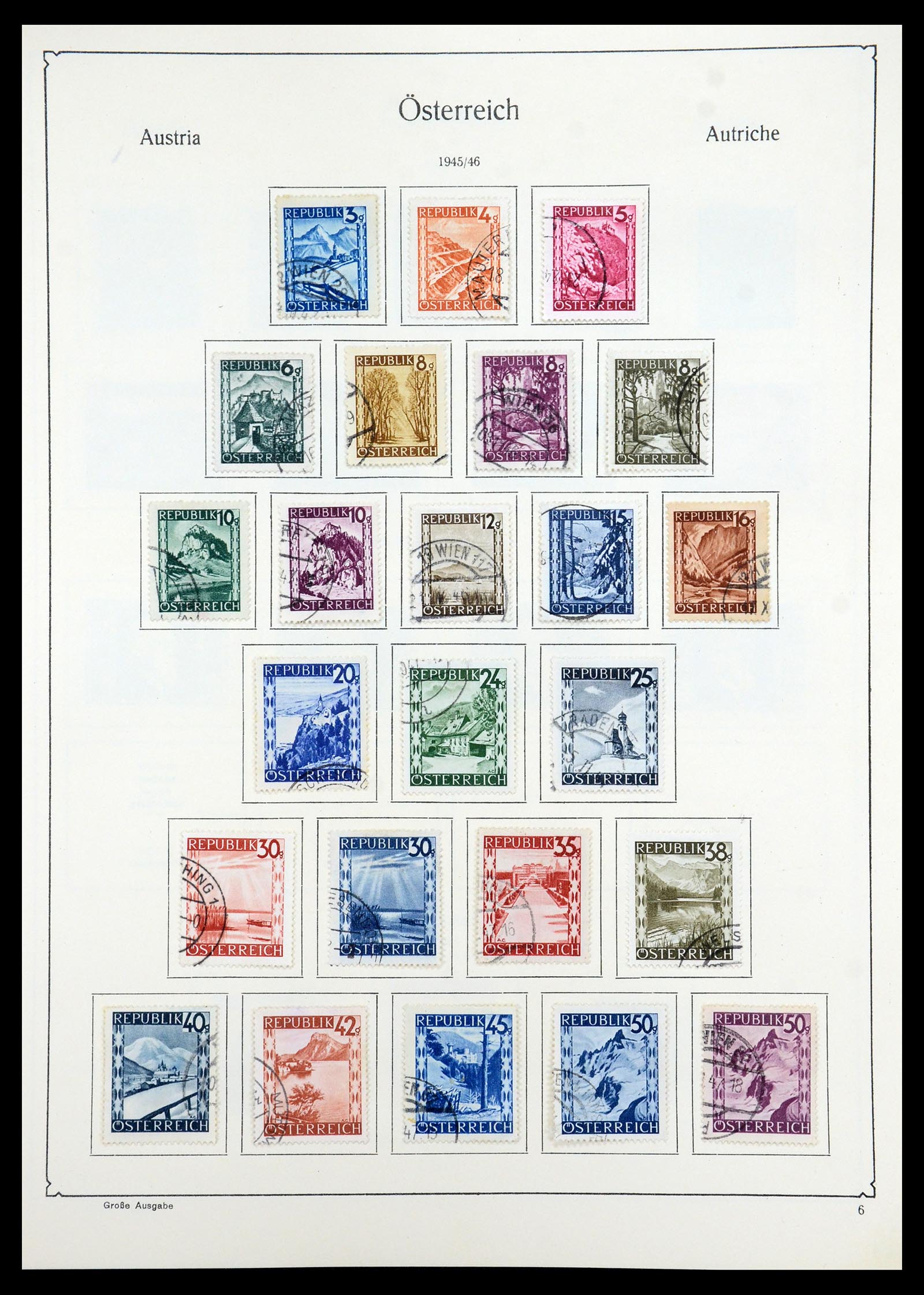 35419 005 - Postzegelverzameling 35419 Oostenrijk 1945-2008.