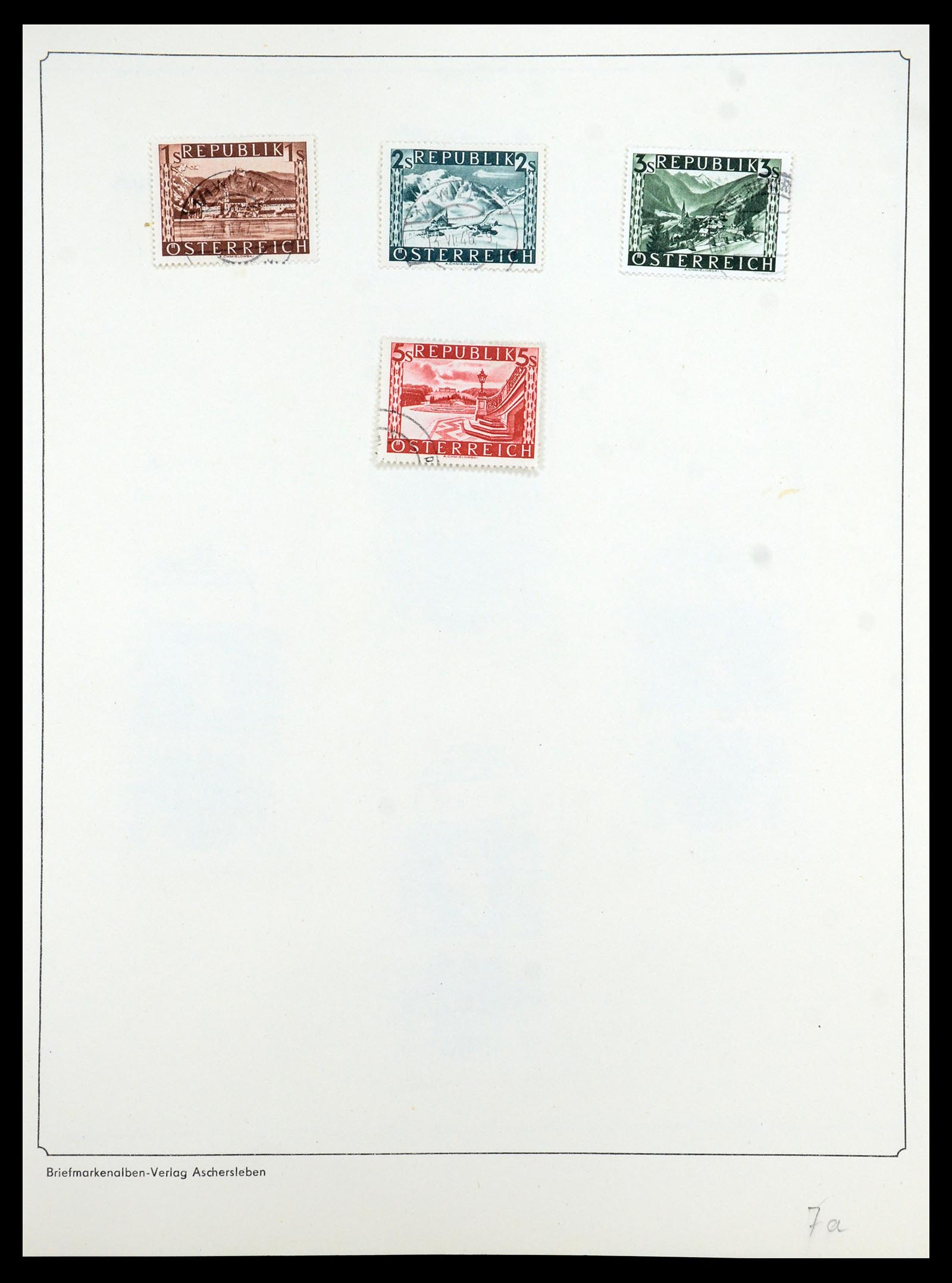 35419 007 - Postzegelverzameling 35419 Oostenrijk 1945-2008.