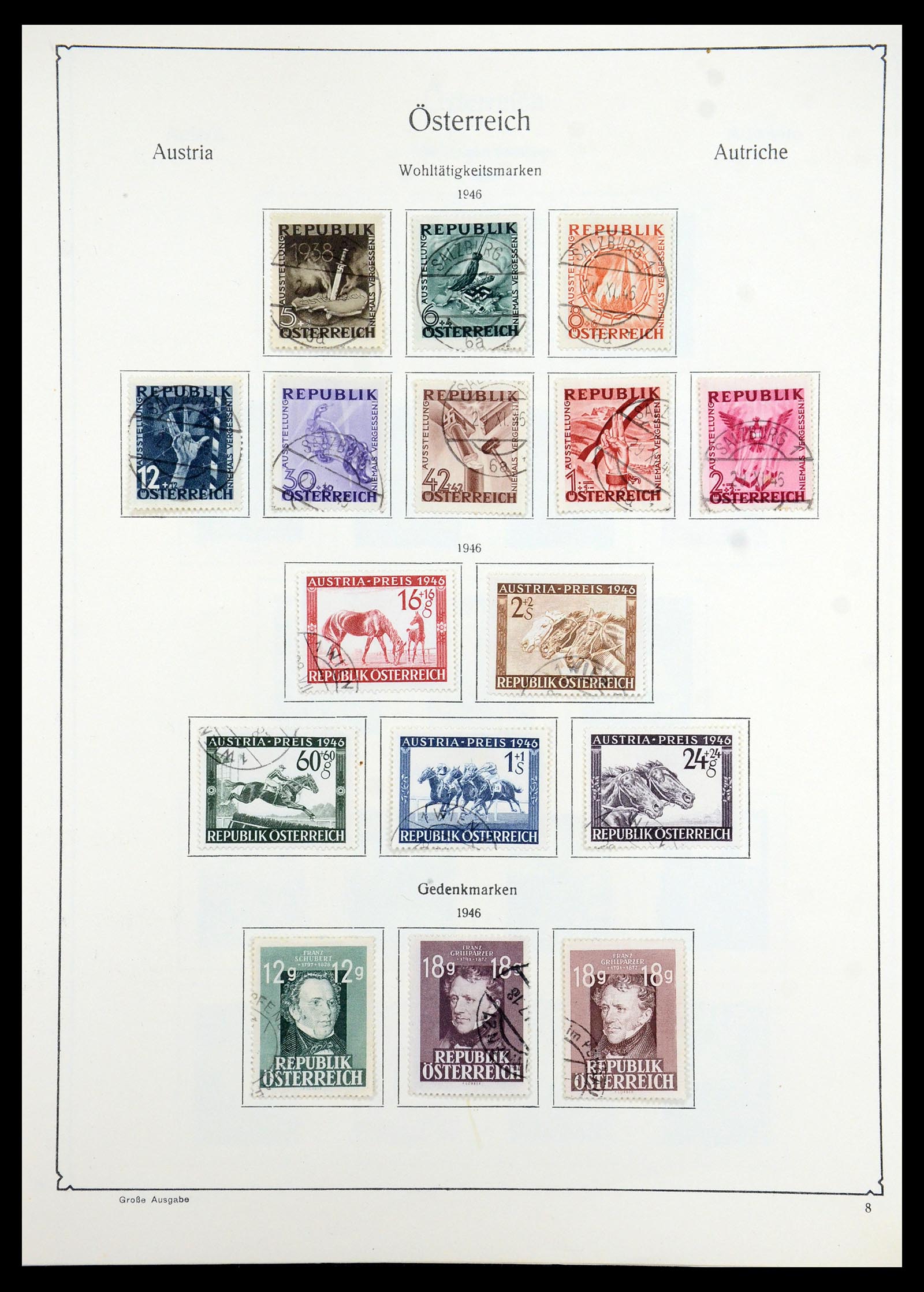 35419 009 - Postzegelverzameling 35419 Oostenrijk 1945-2008.
