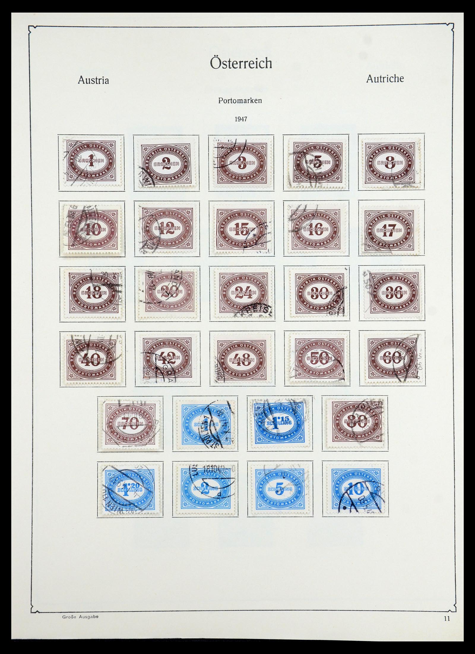 35419 012 - Postzegelverzameling 35419 Oostenrijk 1945-2008.
