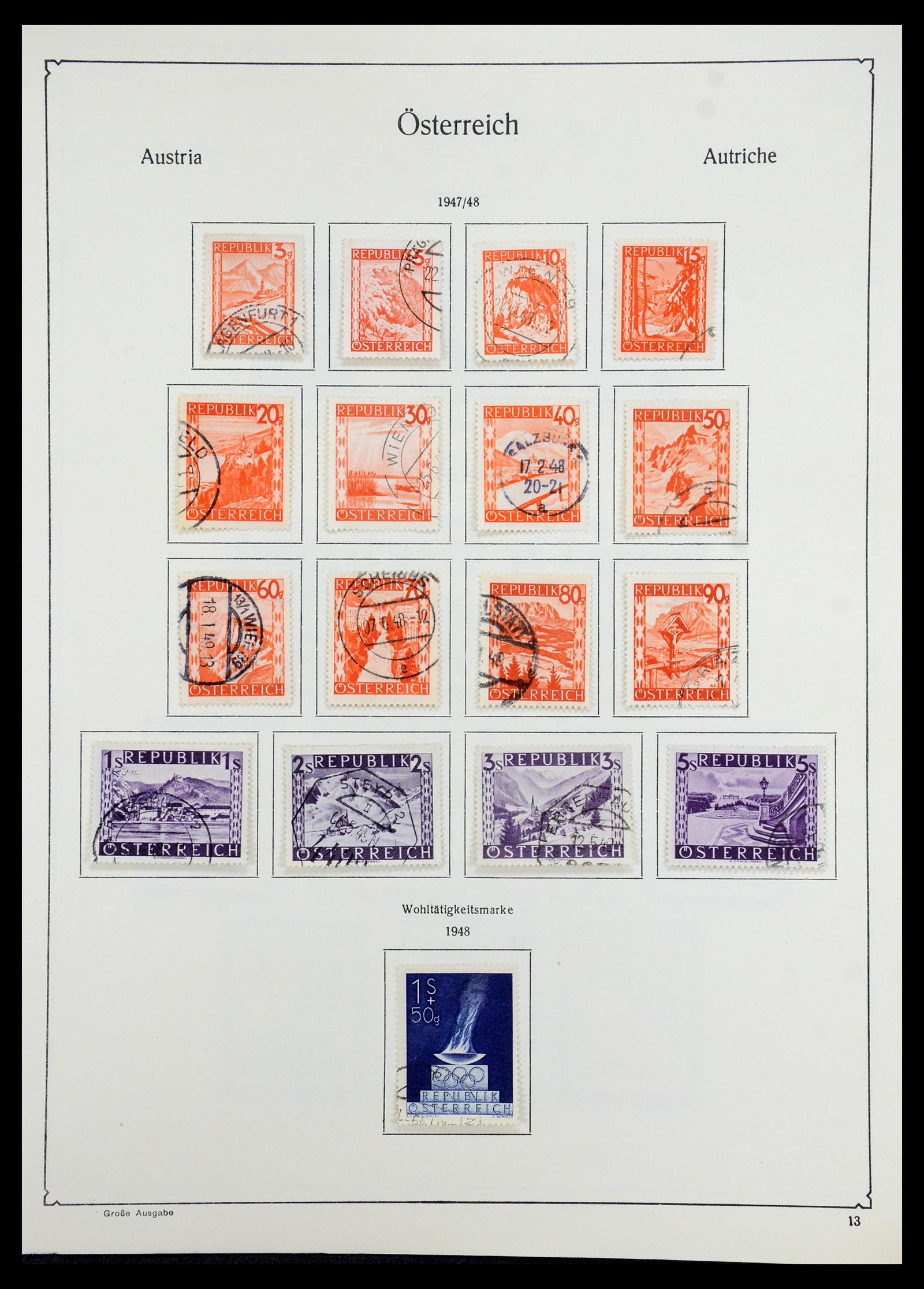 35419 014 - Postzegelverzameling 35419 Oostenrijk 1945-2008.