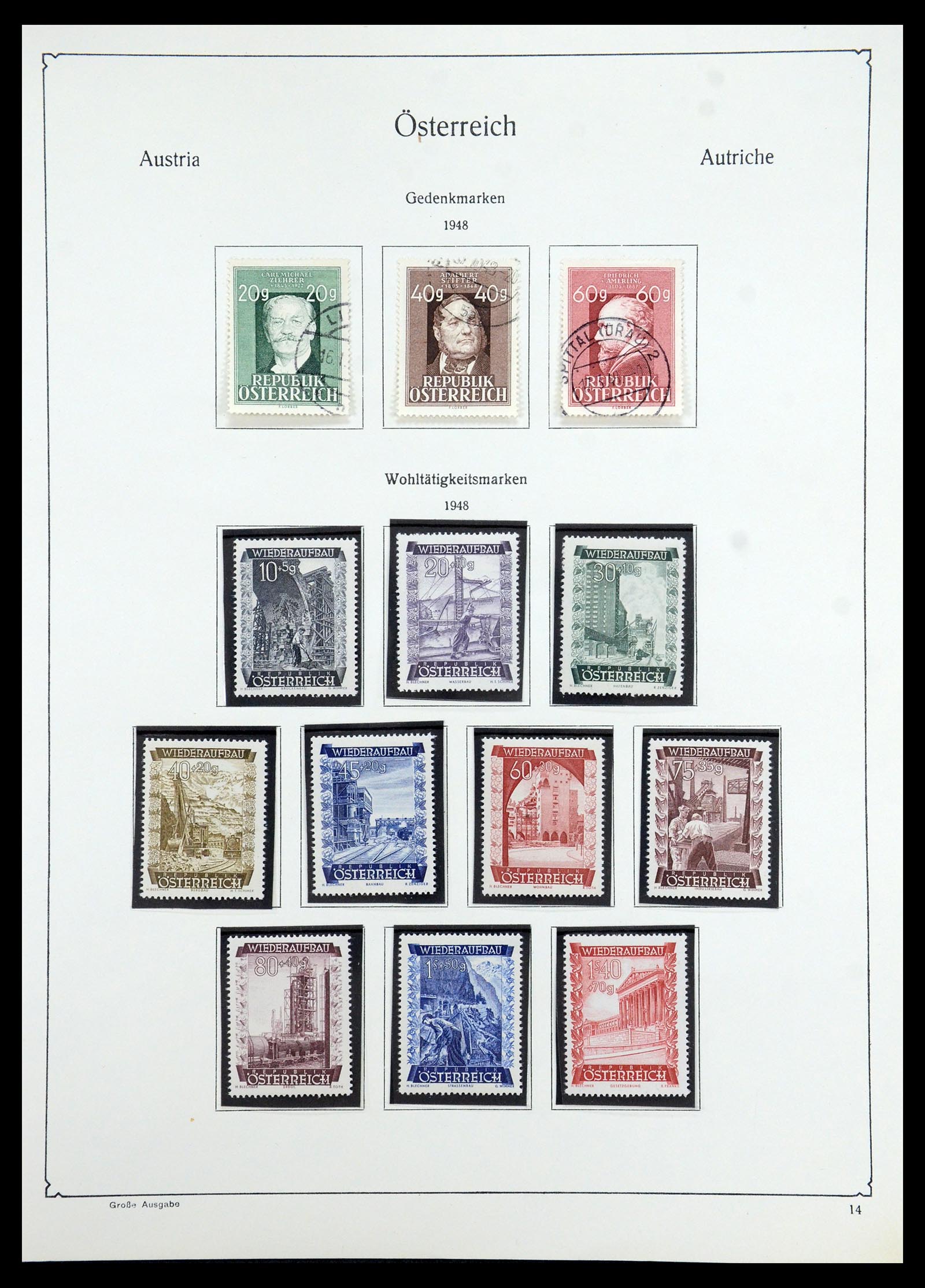 35419 015 - Postzegelverzameling 35419 Oostenrijk 1945-2008.
