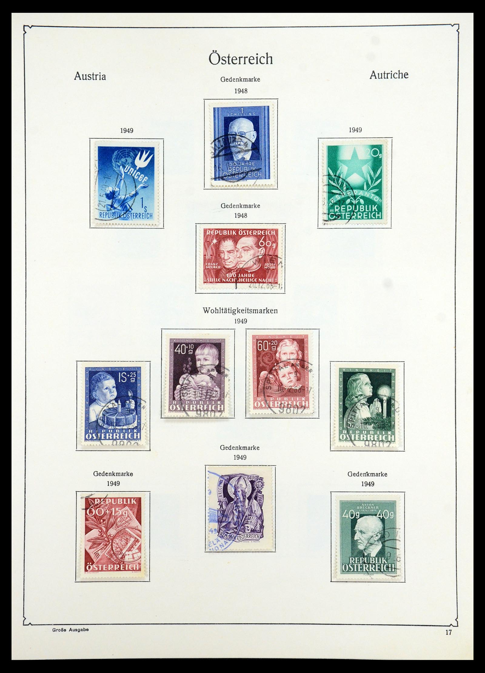 35419 019 - Postzegelverzameling 35419 Oostenrijk 1945-2008.