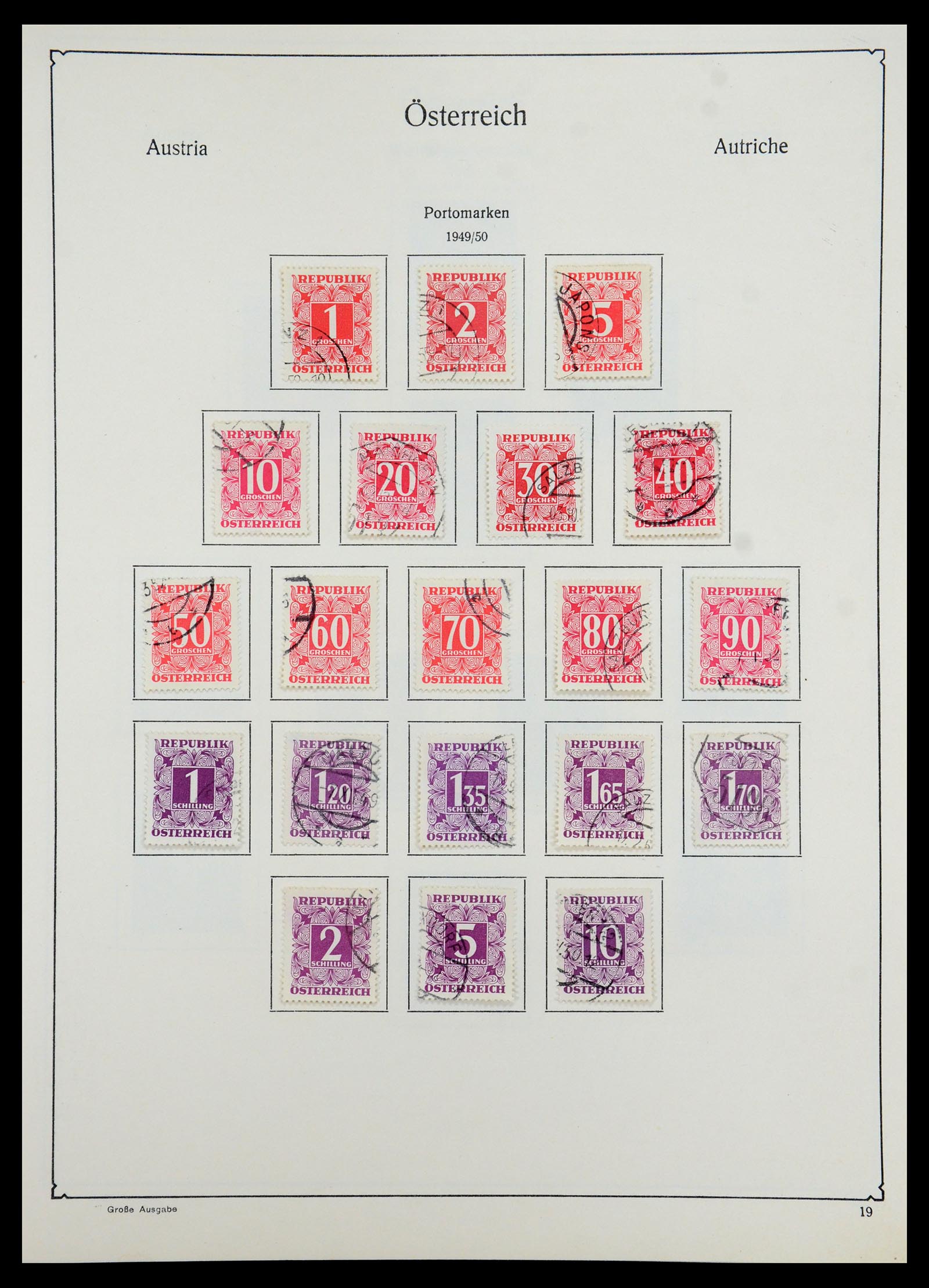 35419 021 - Stamp Collection 35419 Austria 1945-2008.