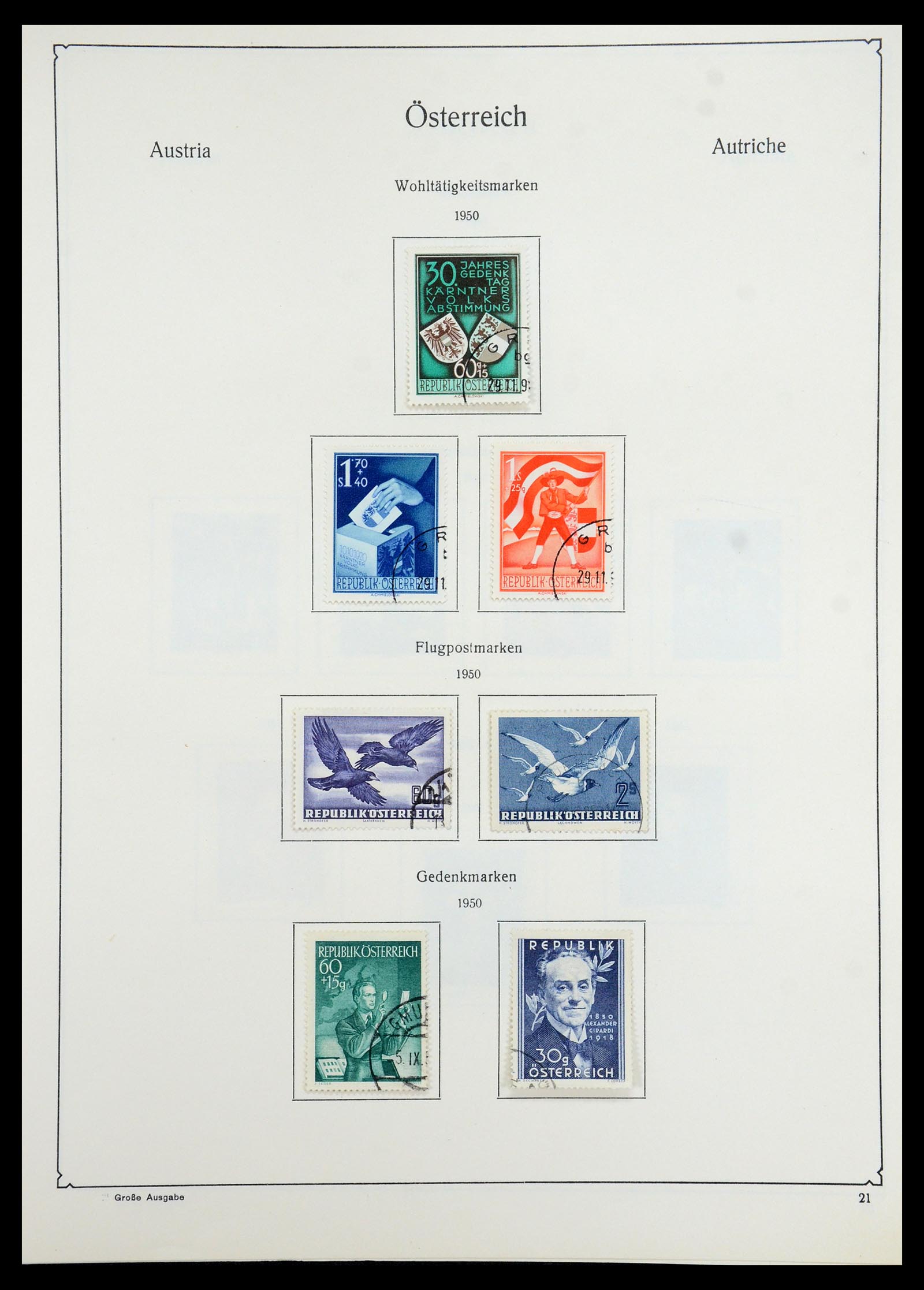 35419 023 - Postzegelverzameling 35419 Oostenrijk 1945-2008.